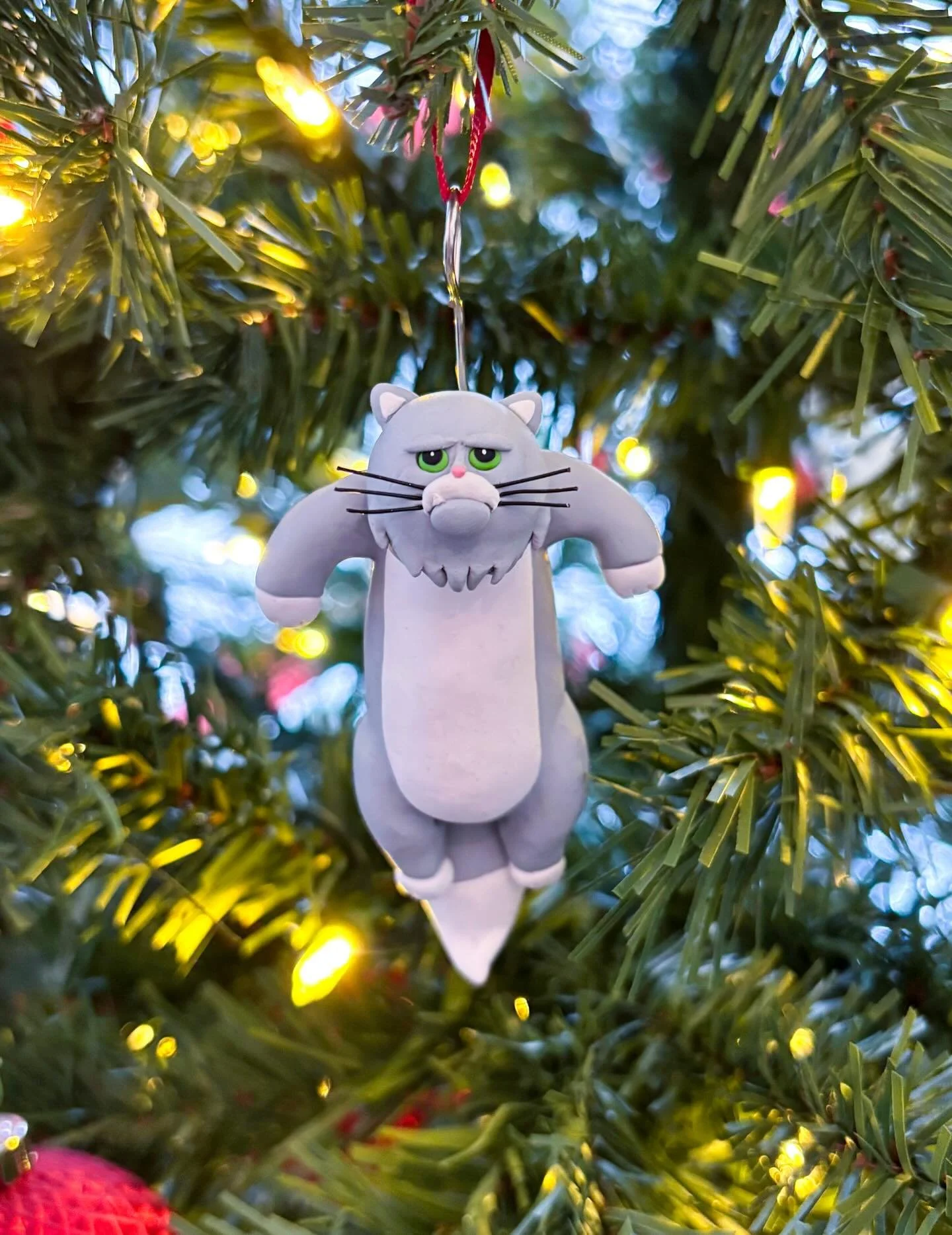 The new and improved Mr. Business, back for another year on the tree 🎄
.
UPDATE: Like with every year, I planned to sell some and keep some ornaments, as I genuinely love being a part of your Christmases. However, the tariff situation has derailed t