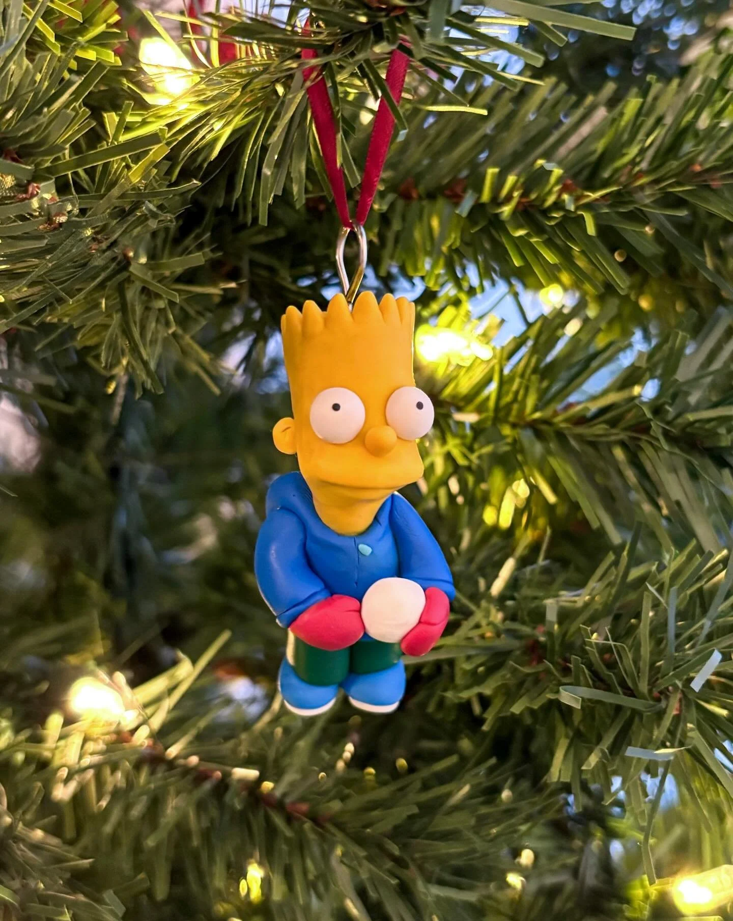 Throwback sculpt to Bart&rsquo;s outfit from the original Simpsons pilot, &ldquo;Simpsons Roasting on an Open Fire&rdquo; ⛄️