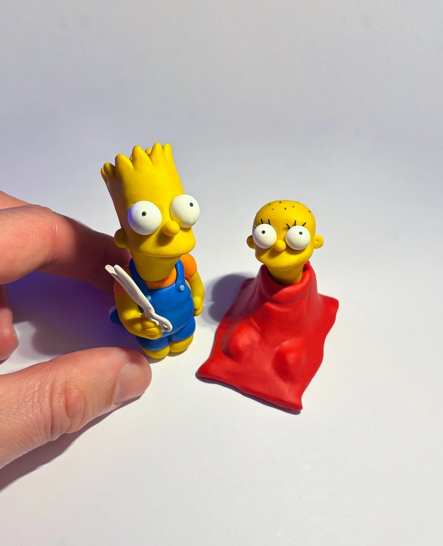 &ldquo;Who&rsquo;s cuter now?&rdquo; ✂️ Re-sculpting one of my favourites from 2021.