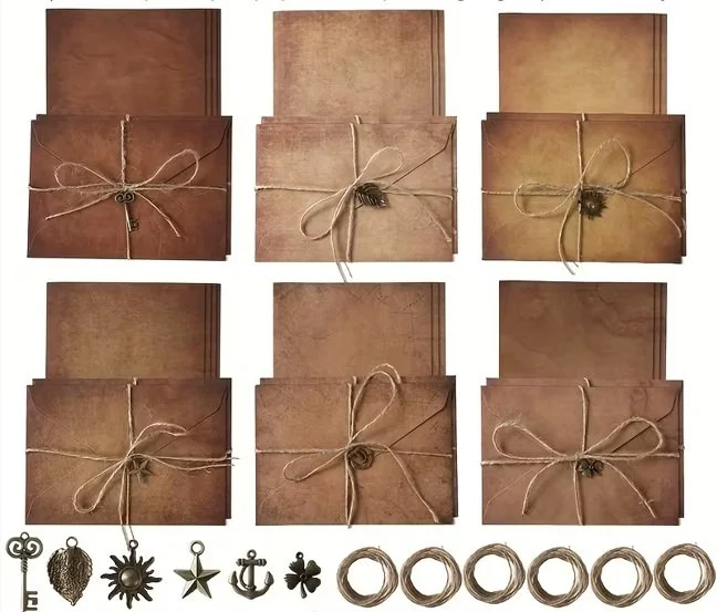 Vintage Kraft Paper Envelopes
