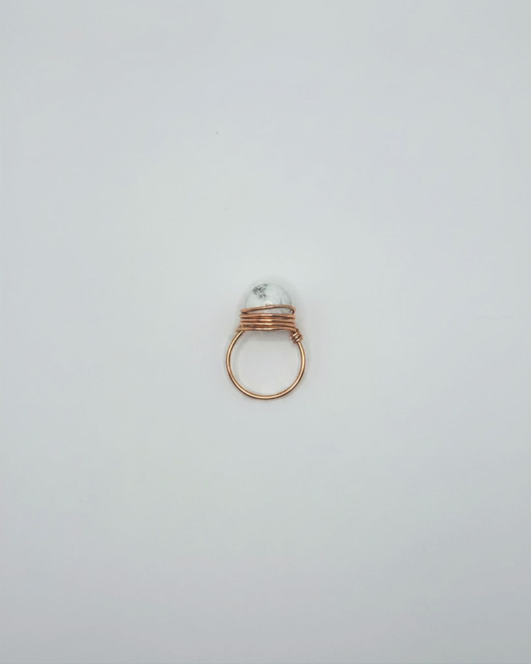 Howlite Ring