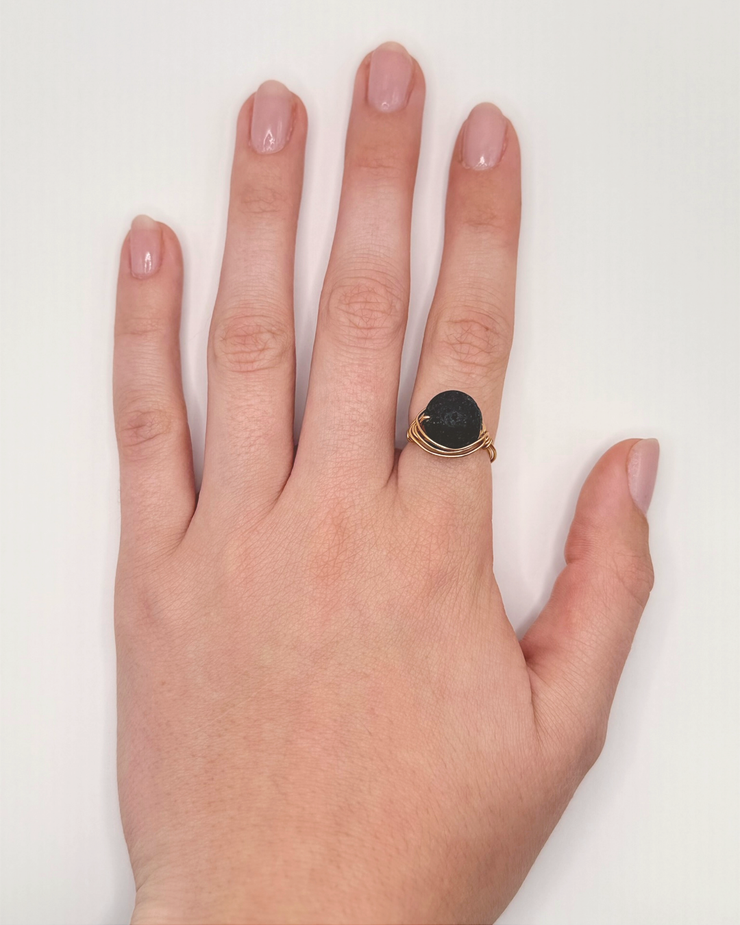 Lava Stone Ring