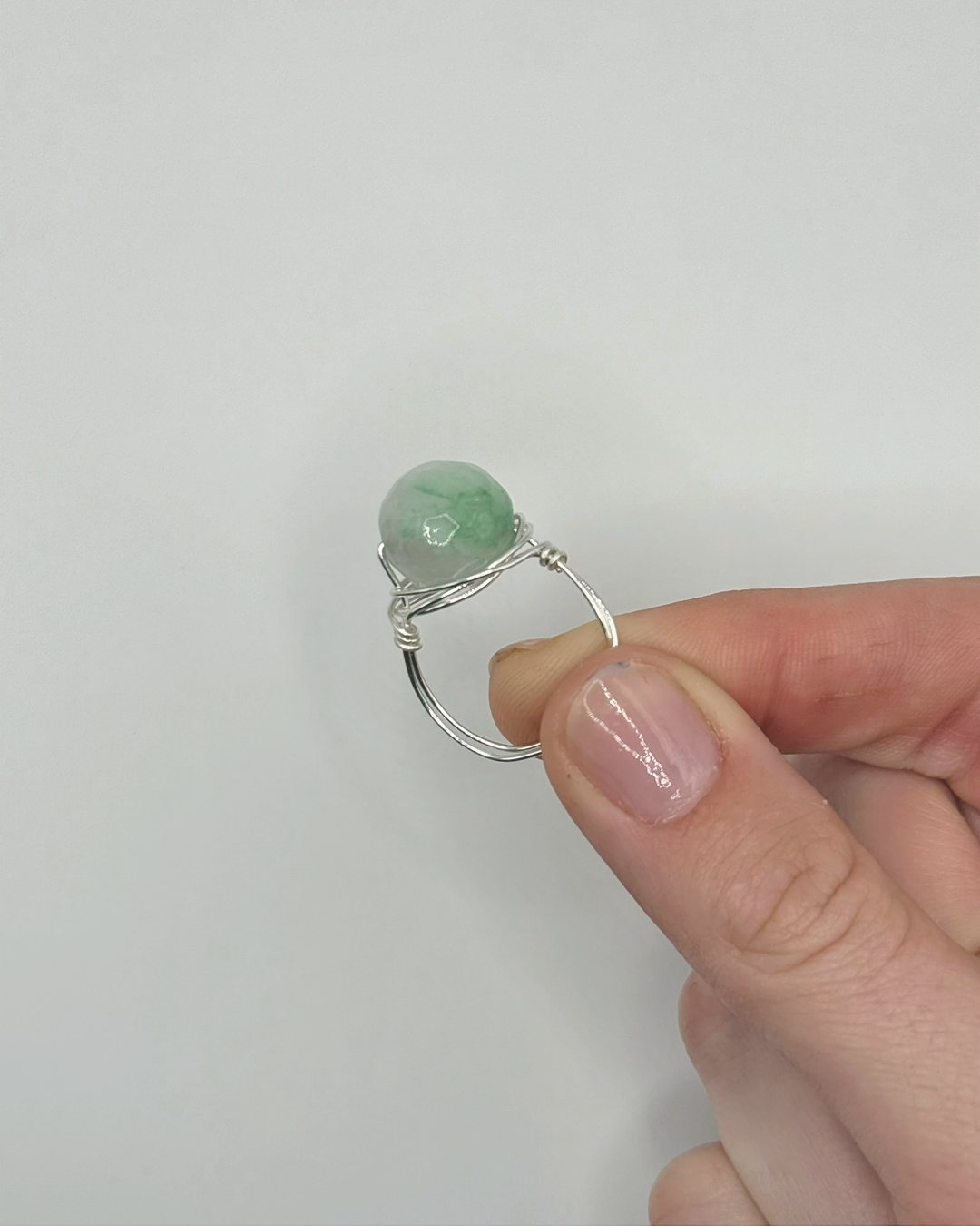 Ruby Zoisite Textured Ring