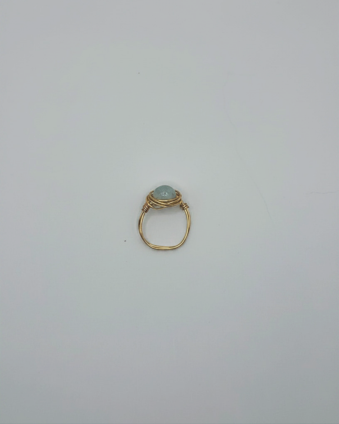 Blue Agate Ring