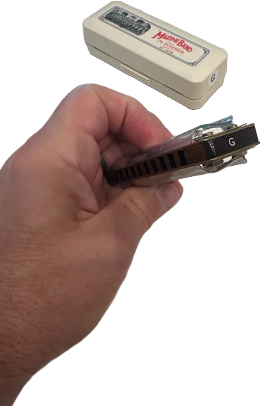 Hohner Marine Band Custom with Dynawood Comb key of G