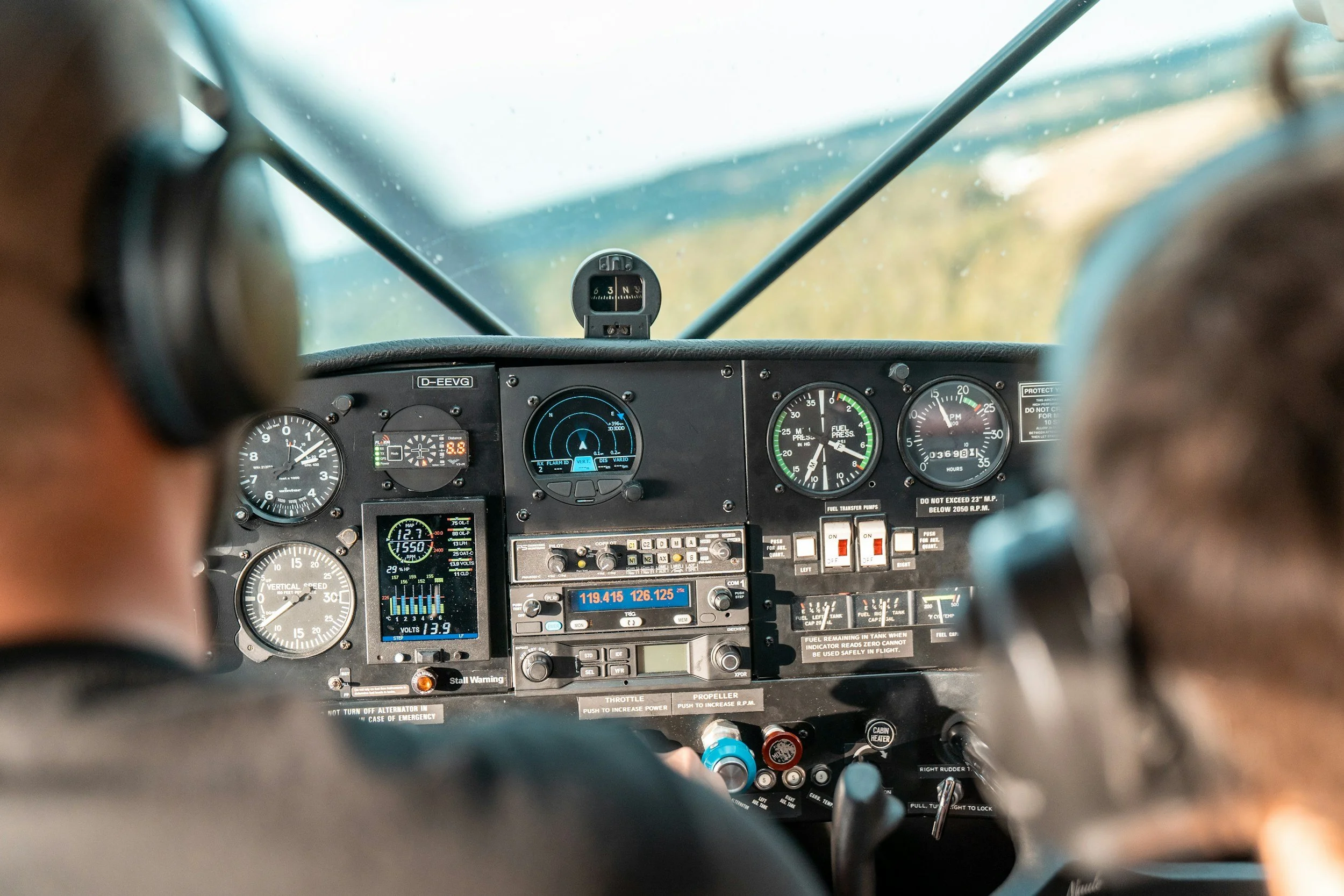 Certified Flight Instructor with Student