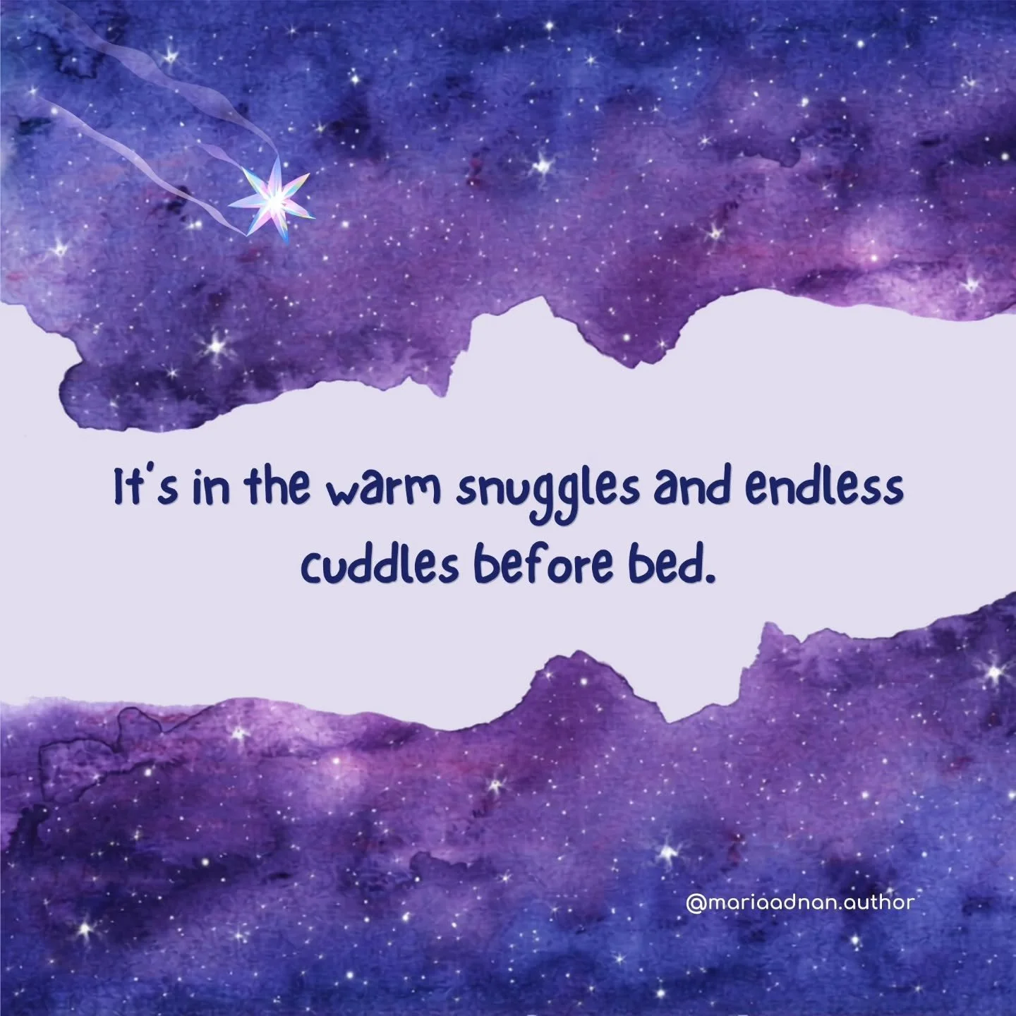It's in all the things that make bedtime so special 🌃