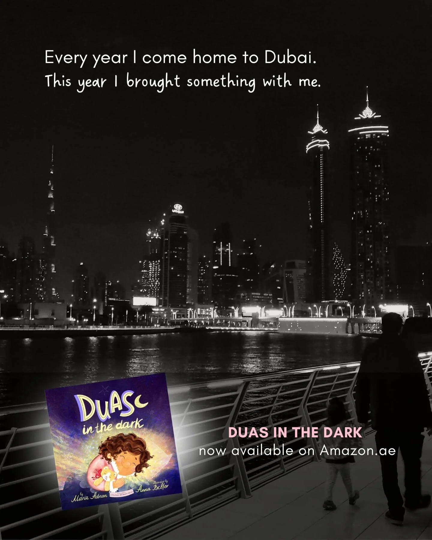 Home for a bit and this time coming back with my little treasure of a children's book ✨️ 

Nostalgia hitting hard in the last one week. Jet lag hitting even harder. But we persevere 💪🏽 

Dubai Moms, please share the love and pass on the book's Amaz