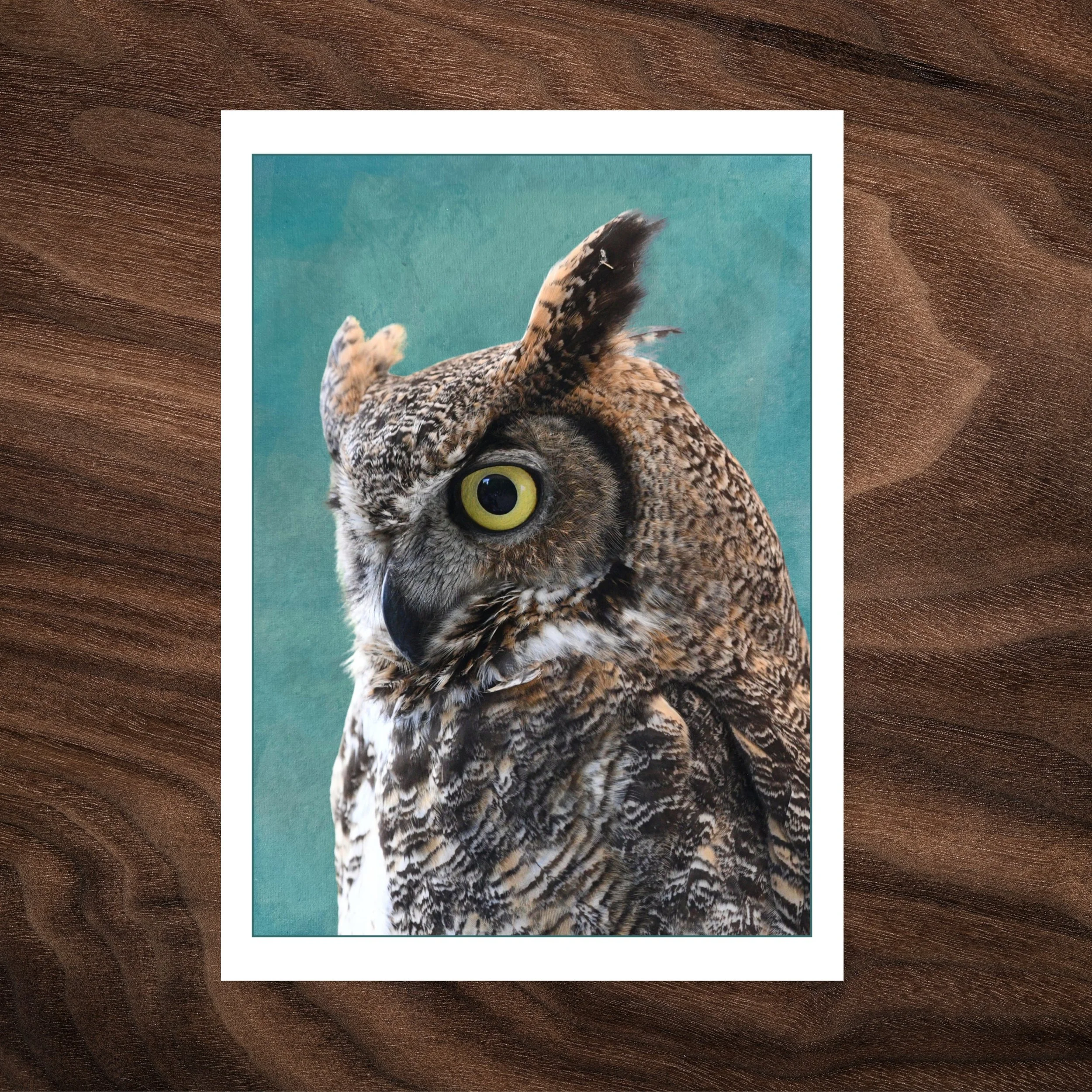 The Watcher — Greeting Card
