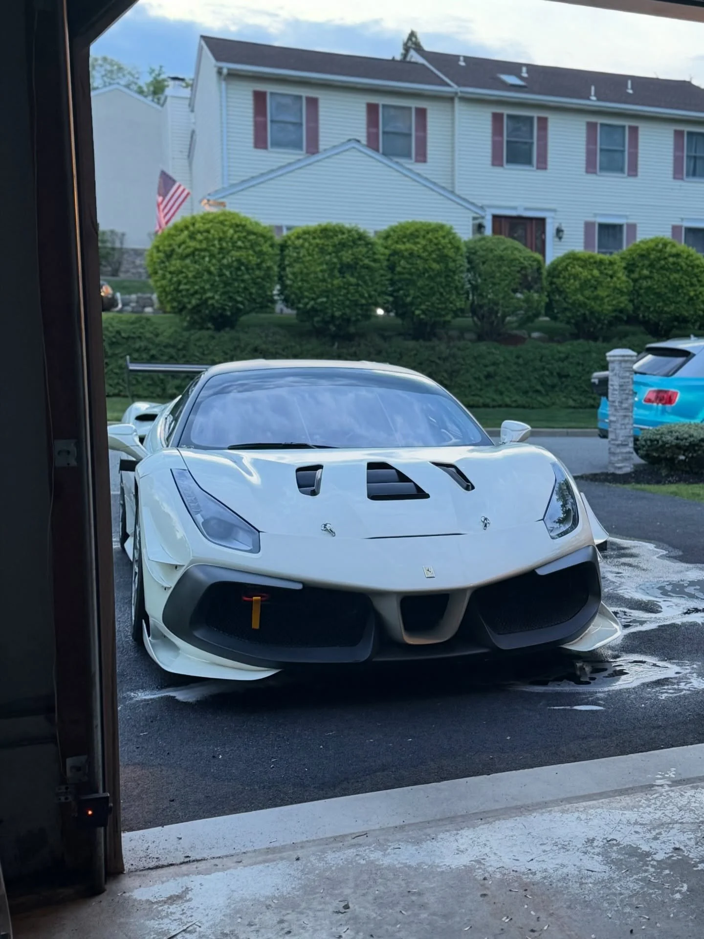 Ferrari Challenger Evo Mobile Detail ✅🧼North New Jersey Mobile Car Detailing-We Bring The Detail Shop To You! We offer Ceramic Coating, Paint Correction and interior + exterior detailing#ferrari#nj#mobiledetail