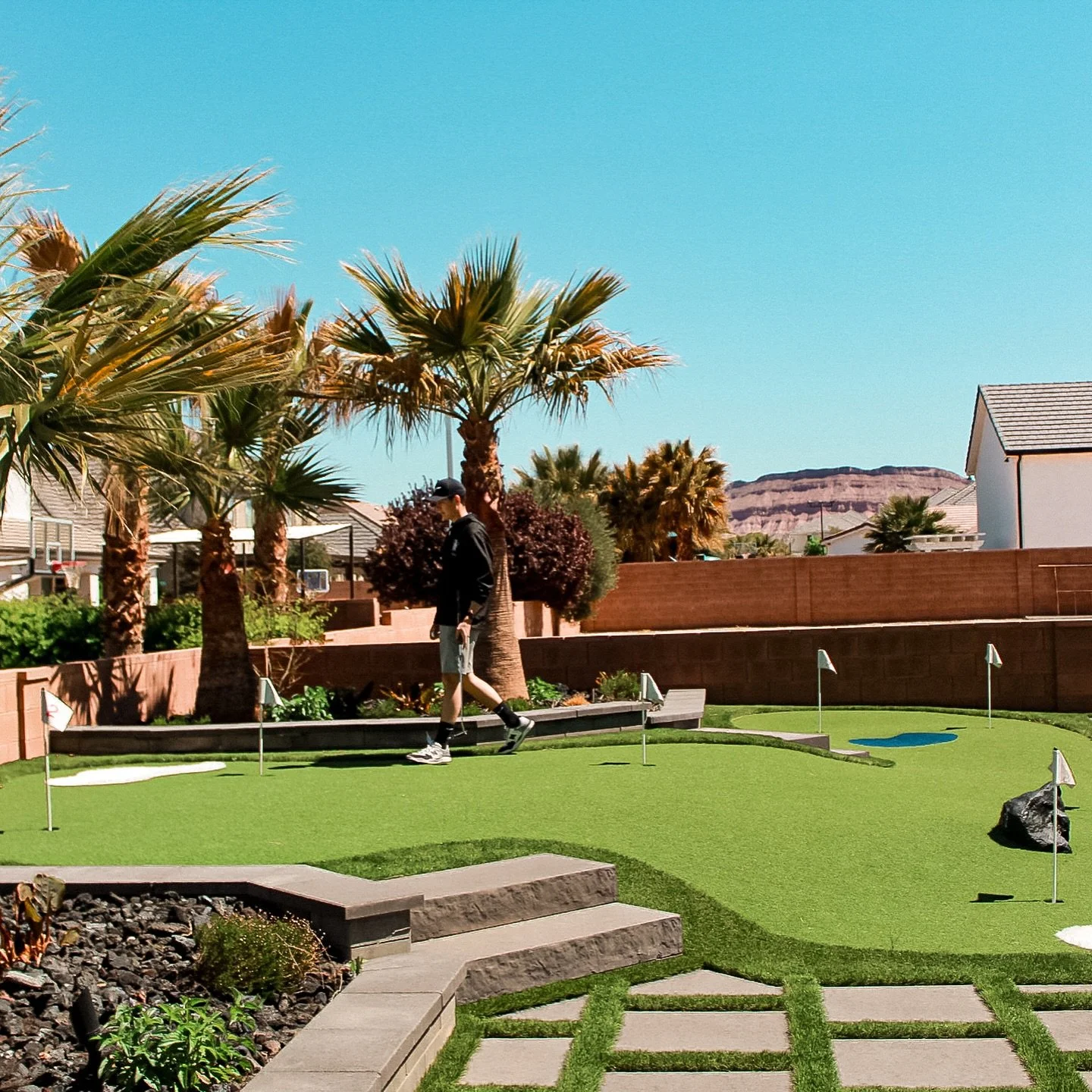 Transform your backyard into the ultimate golfer&rsquo;s paradise with a custom putting green! ⛳️✨ Perfect for sharpening your short game, entertaining guests, or just enjoying some stress-free putting at home.

Why wait? Summer is coming, and a low-
