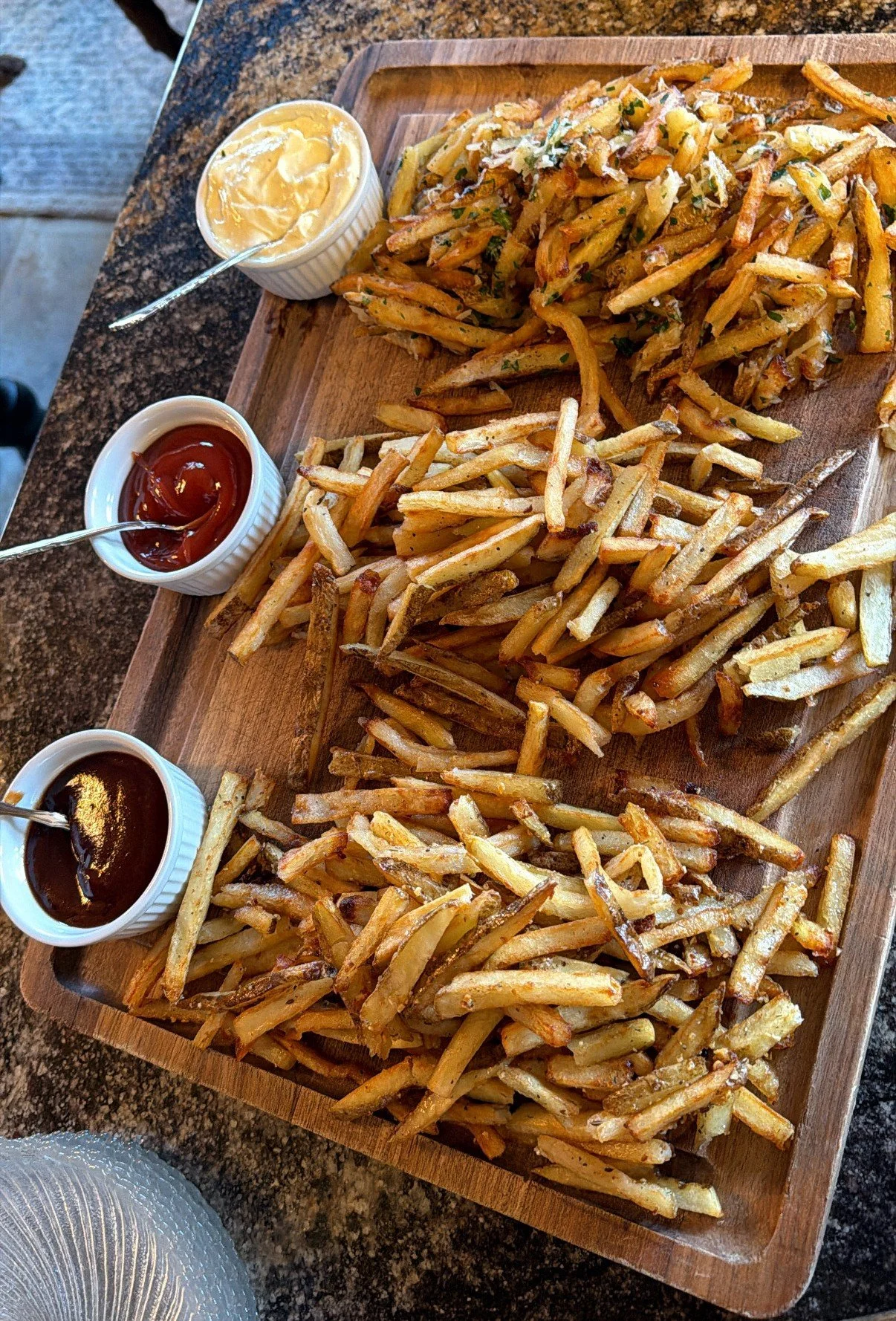 French fry flight