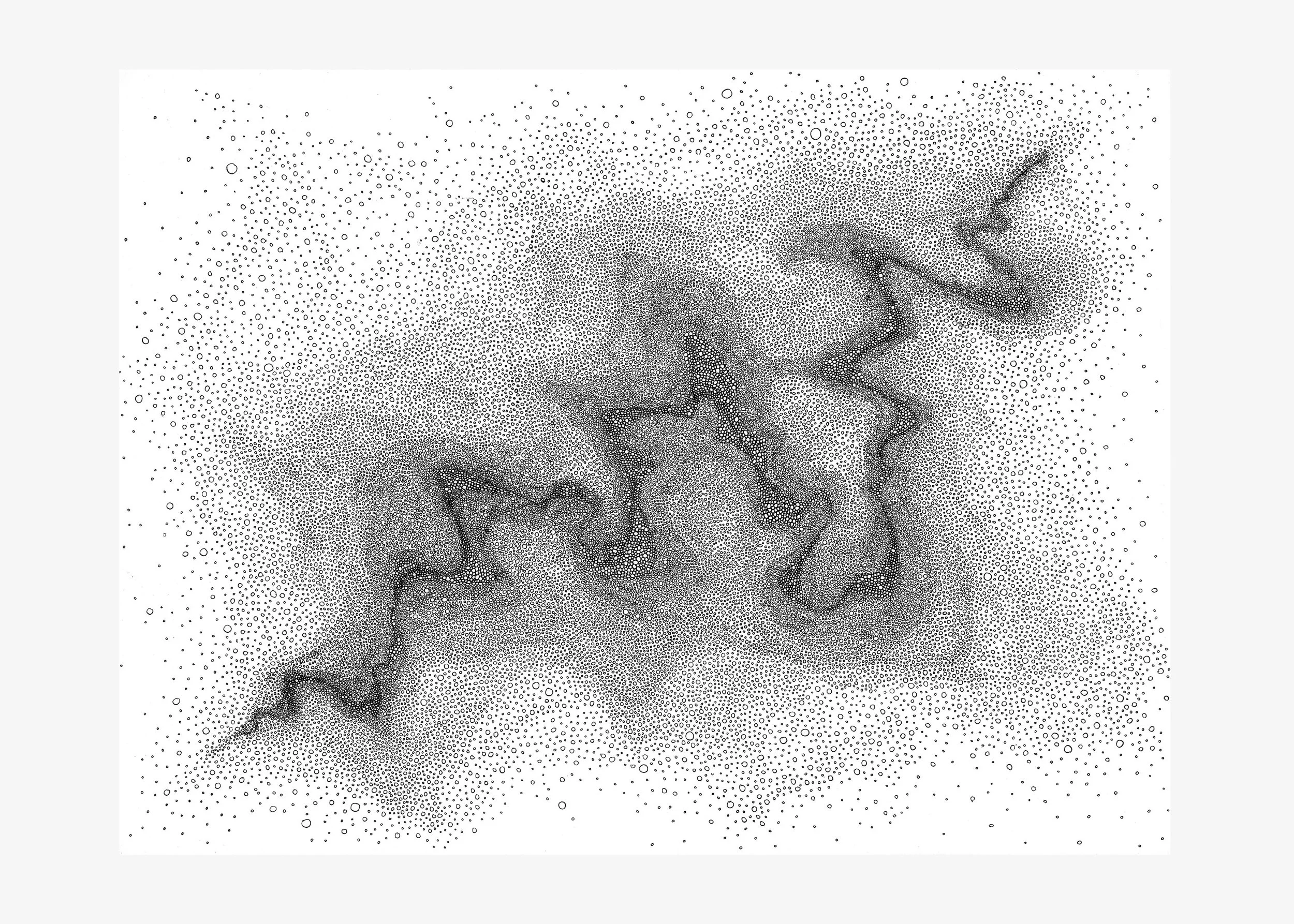   Release (2021)  
Ink on paper | 24" x 18" 