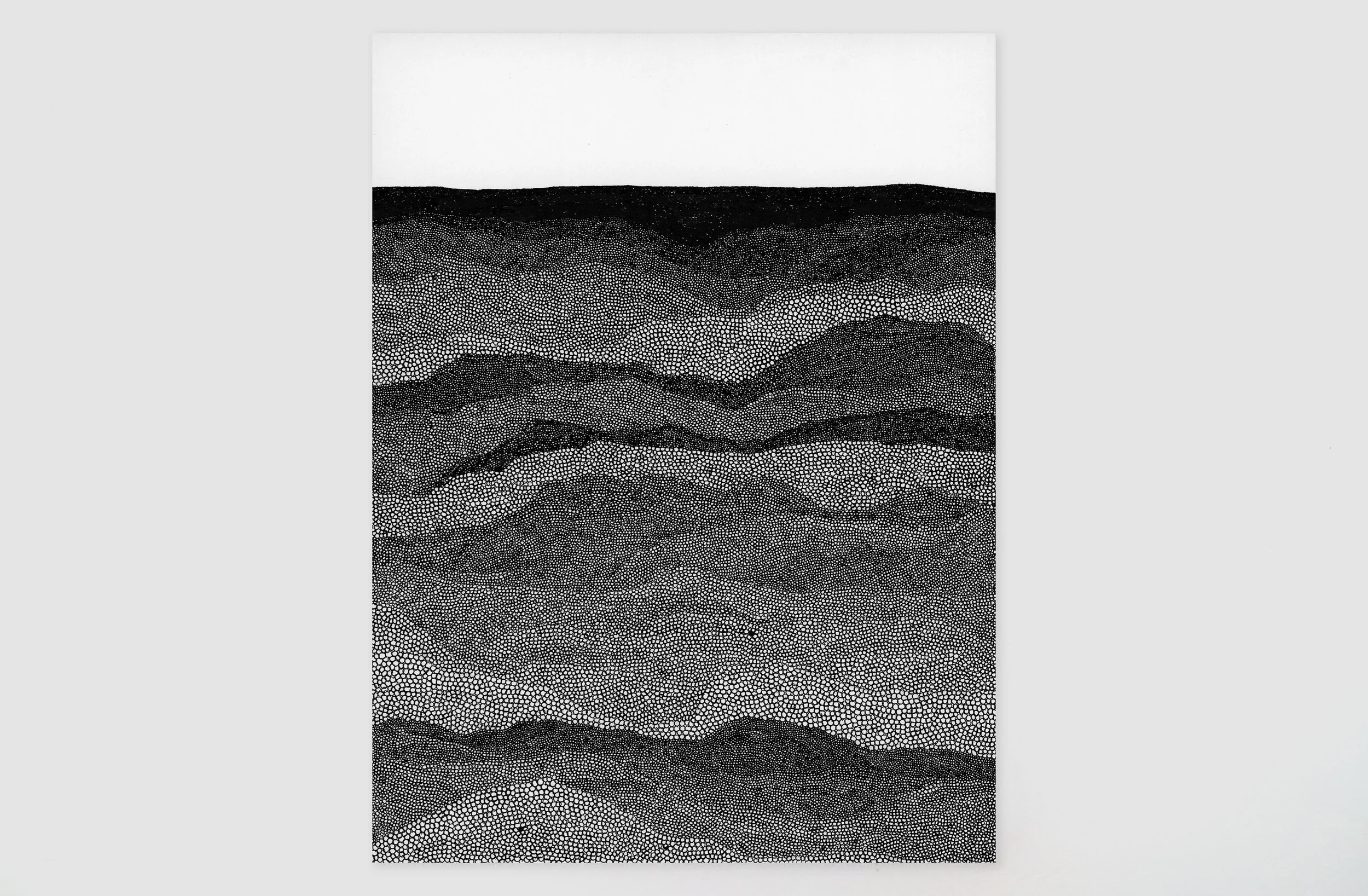   Hidden Layers (2022) SOLD  
Ink on paper | 9" x 12" 