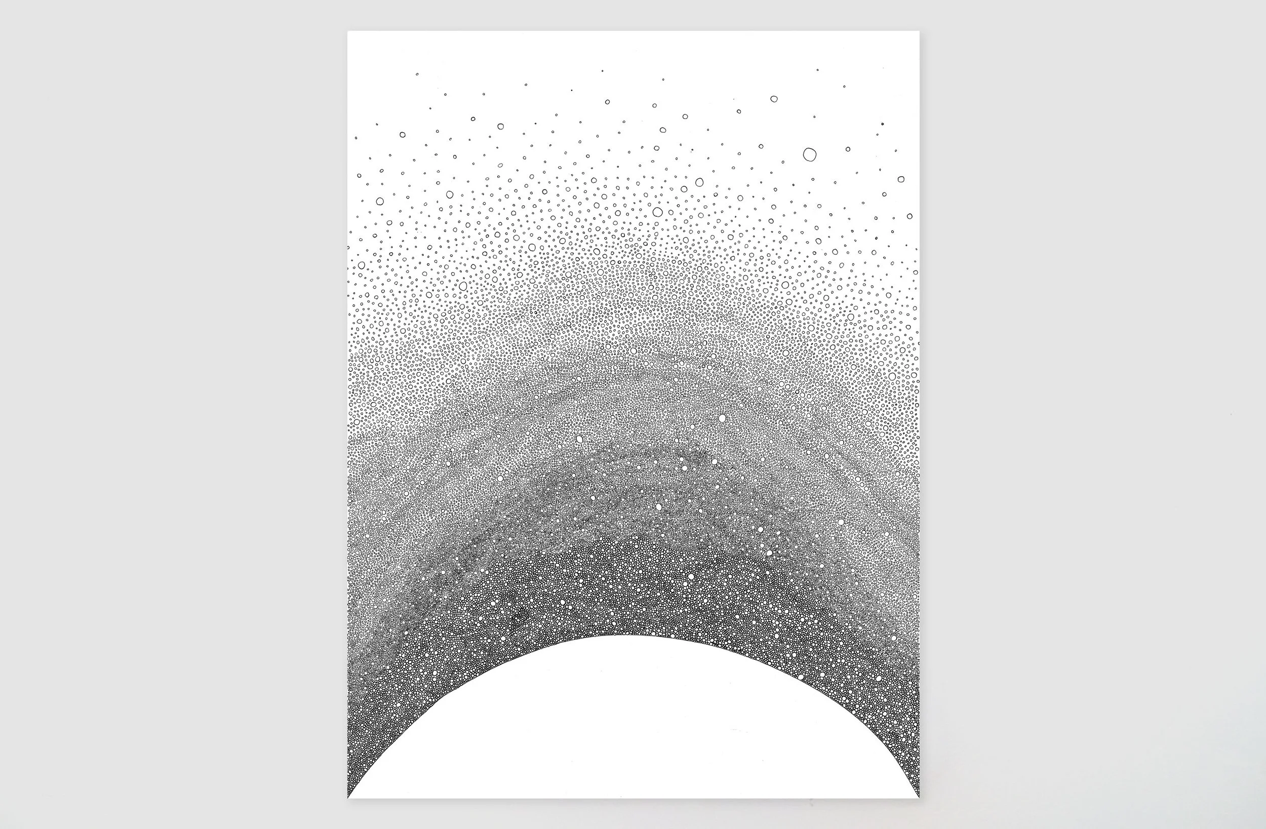   Rebirth (2021) SOLD  
Ink on paper | 9" x 12" 
