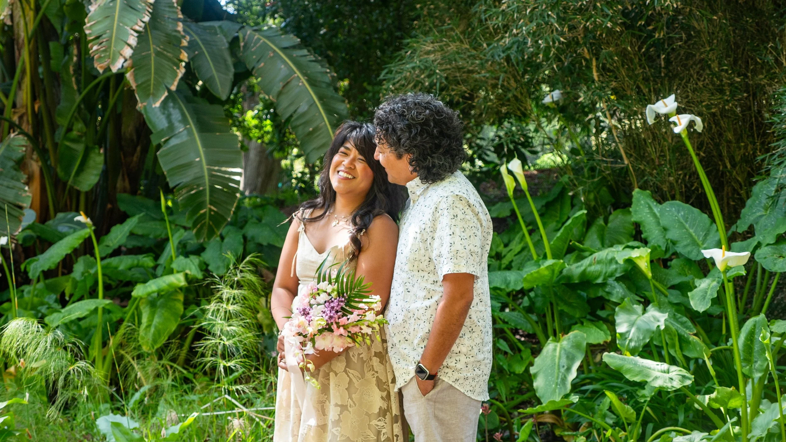 San Francisco Botanical Garden Engagement