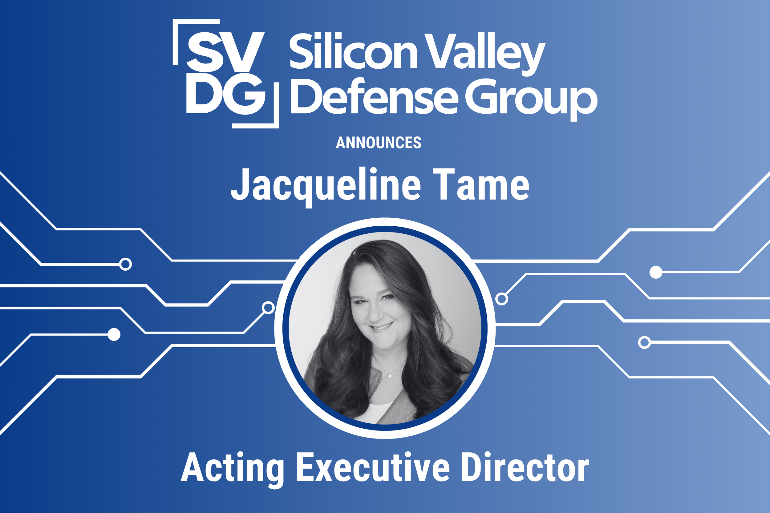 SVDG Announces Jacqueline Tame as Acting Executive Director