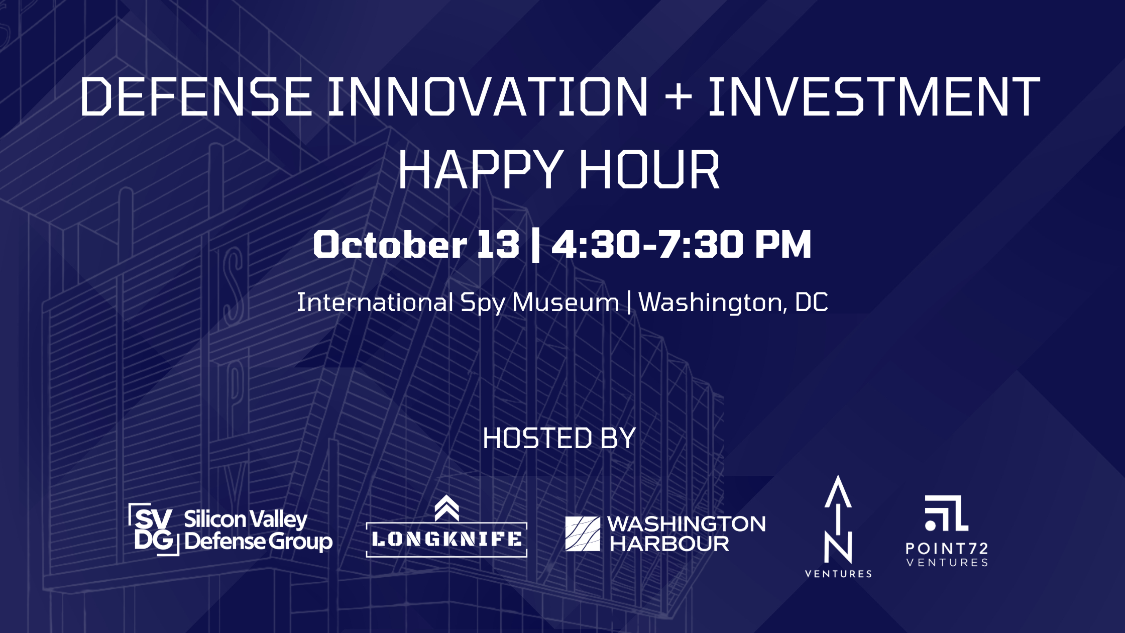 Defense Innovation + Investment Happy Hour