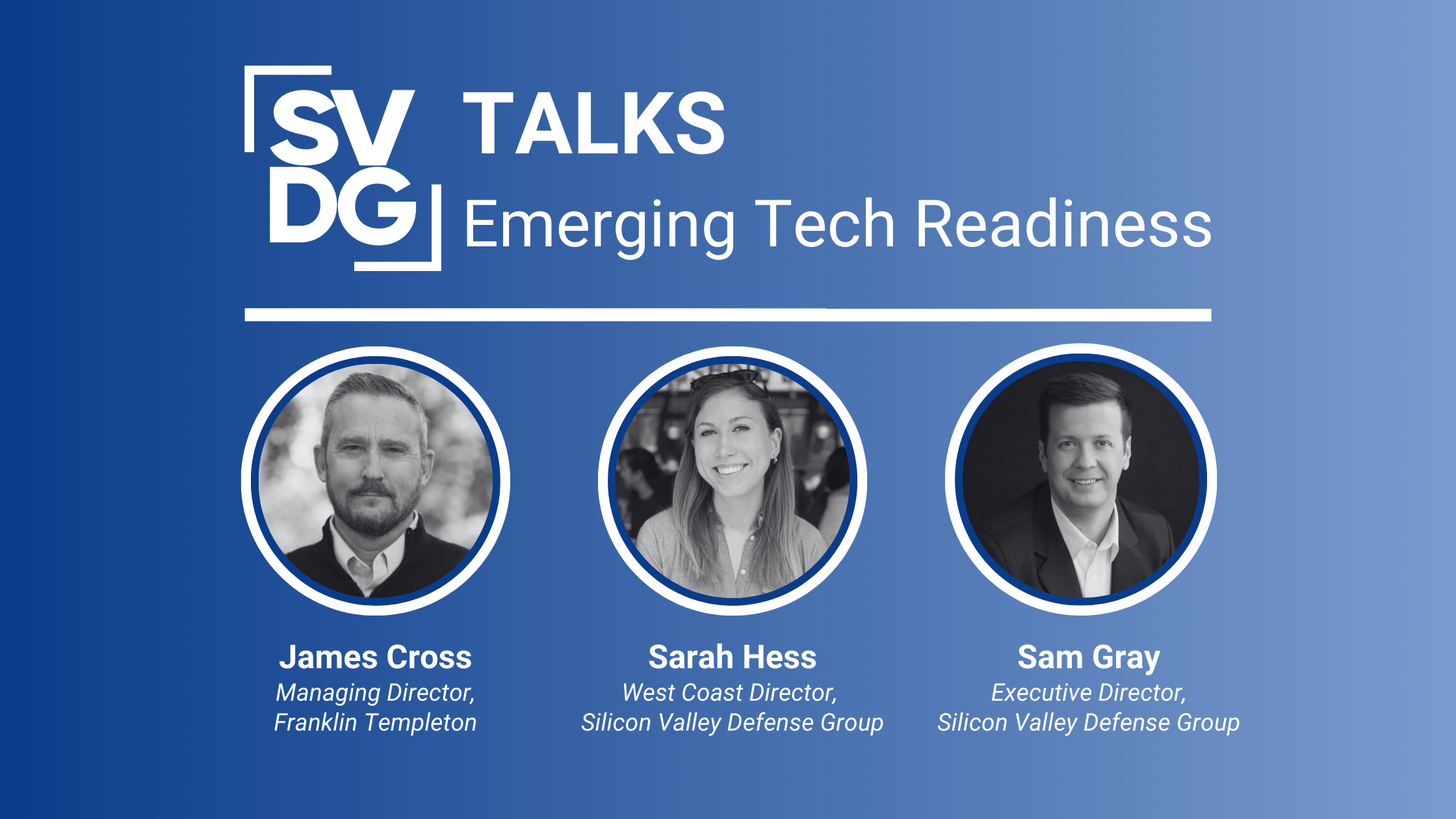 SVDG Talks Emerging Tech Readiness