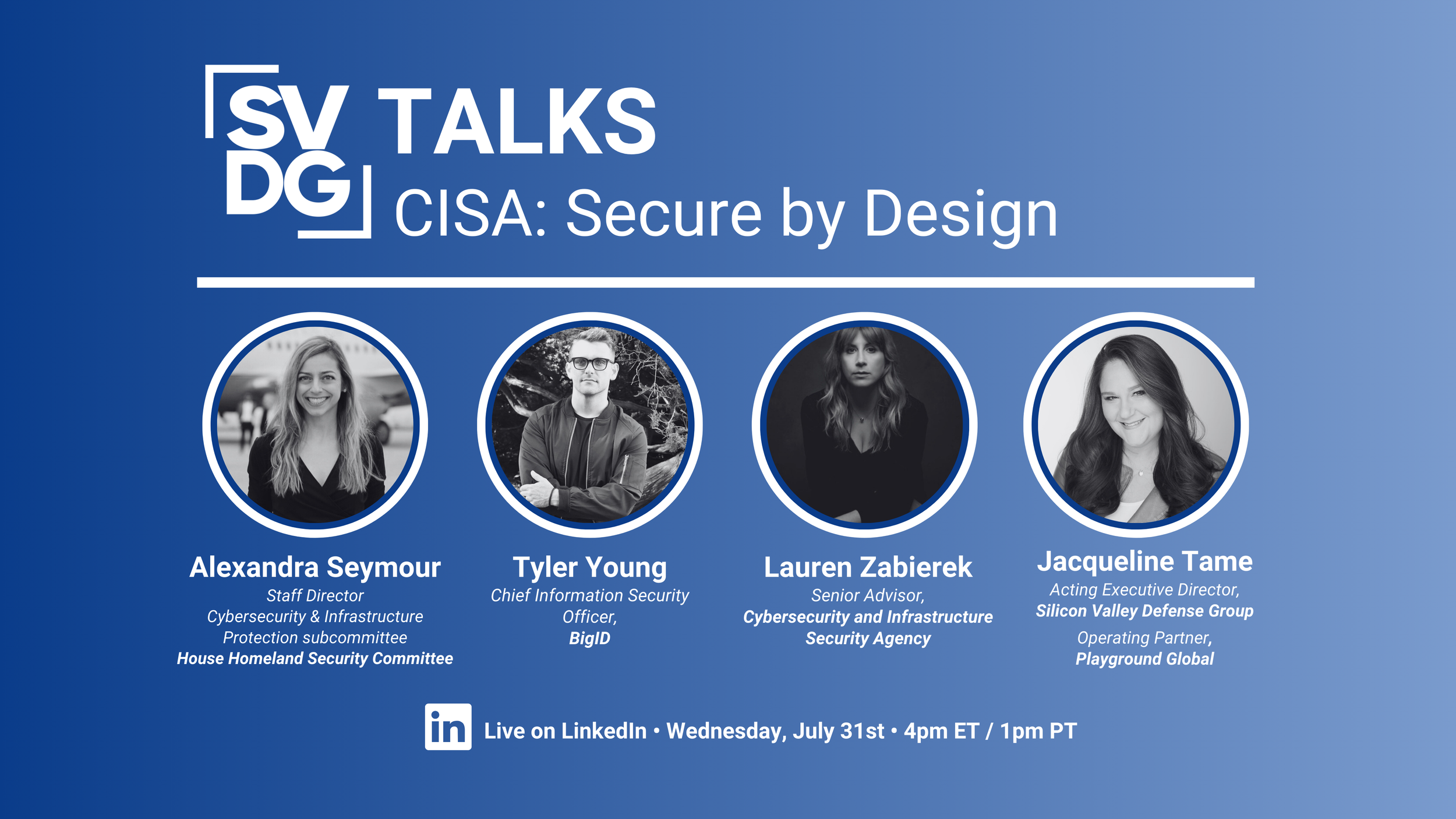 Webinar: SVDG Talks CISA’s “Secure by Design” Pledge