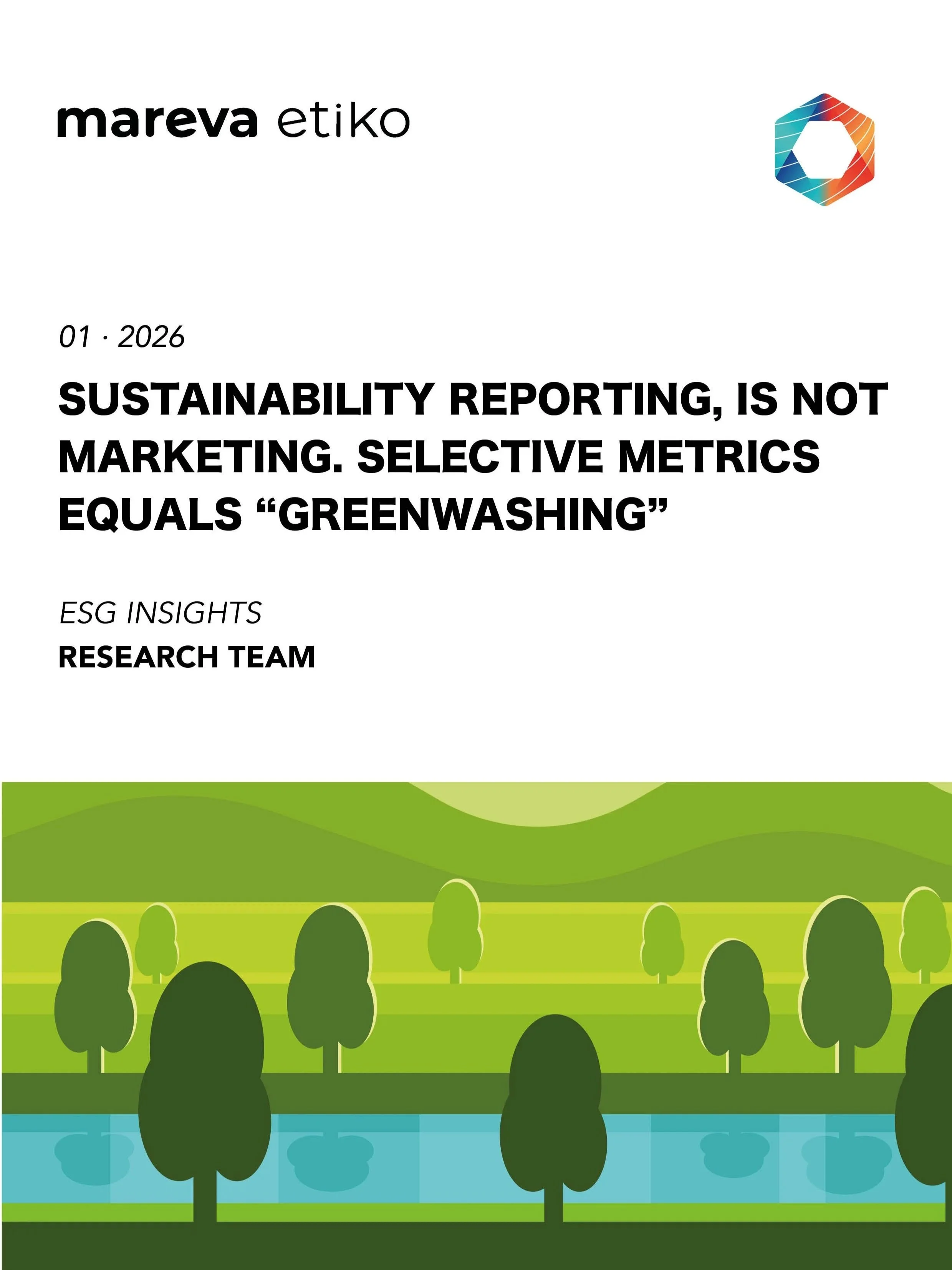 Green Washing · Mareva Etiko · ESG Excellence · Insights on Sustainability · ESG AI Readiness · ESG Transformation · Research and Publications on ESG, CSR, Impact Investing and Sustainability · Europe Based · Tech Based Solutions