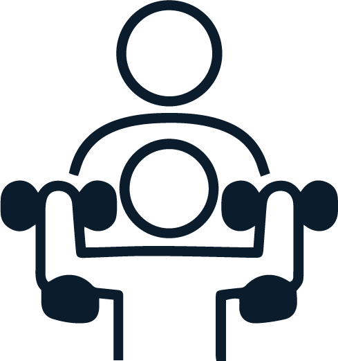 Personal trainer coaching a client through an individualized workout session