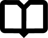 Book icon representing learning and education