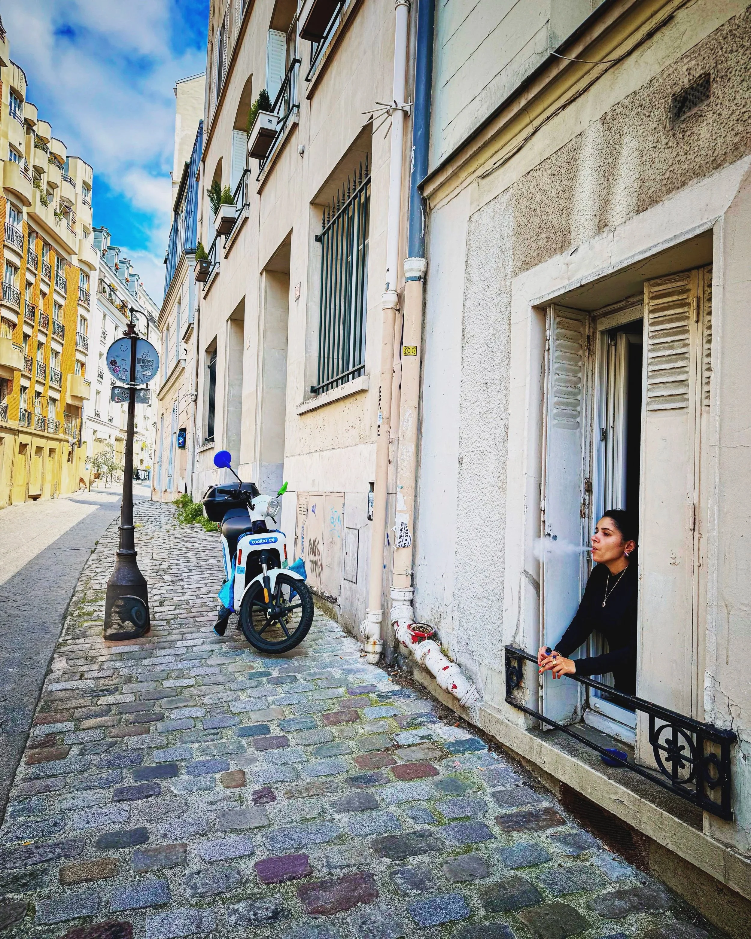 Cigarette Break in Paris