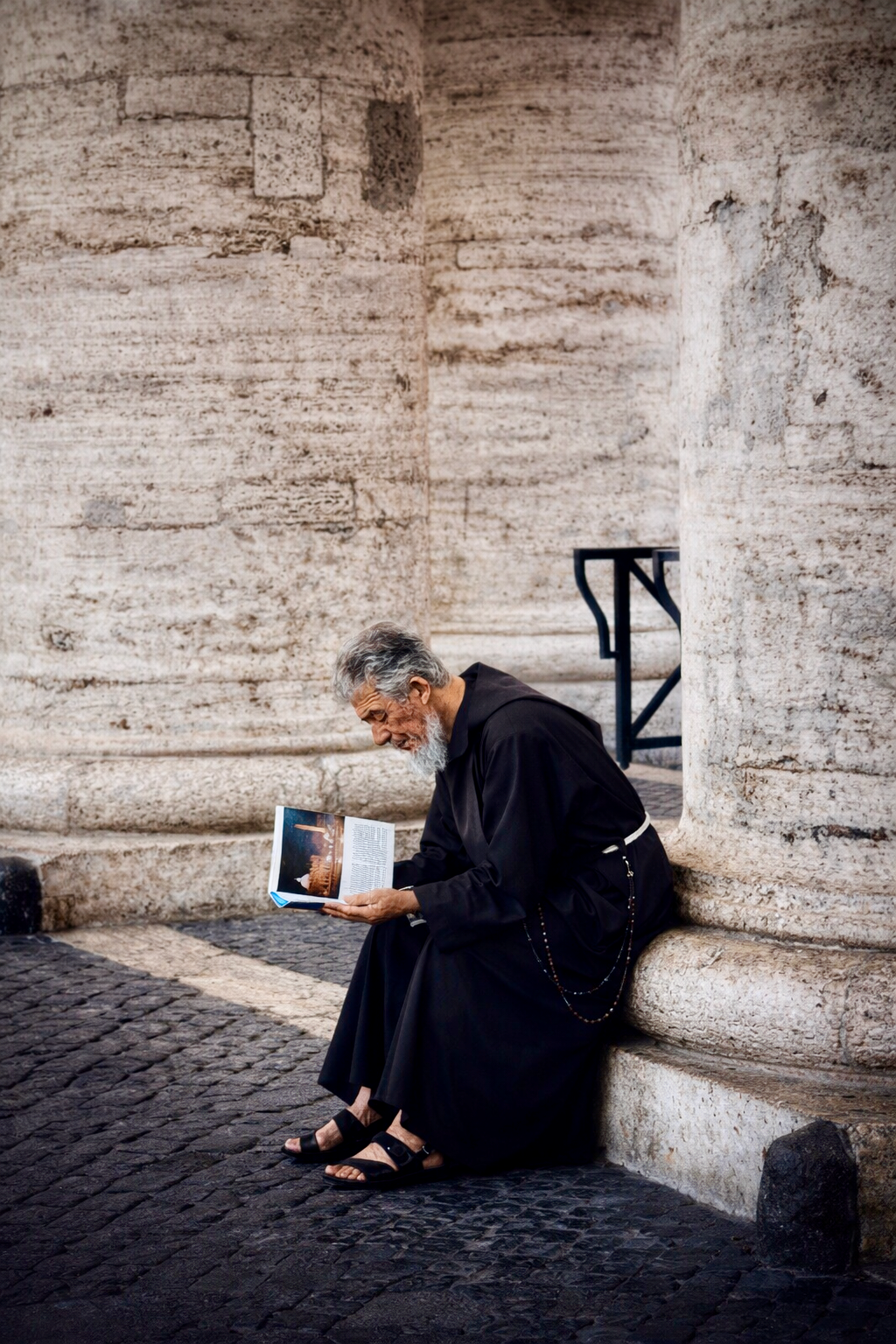 Monk Tourist in Rome