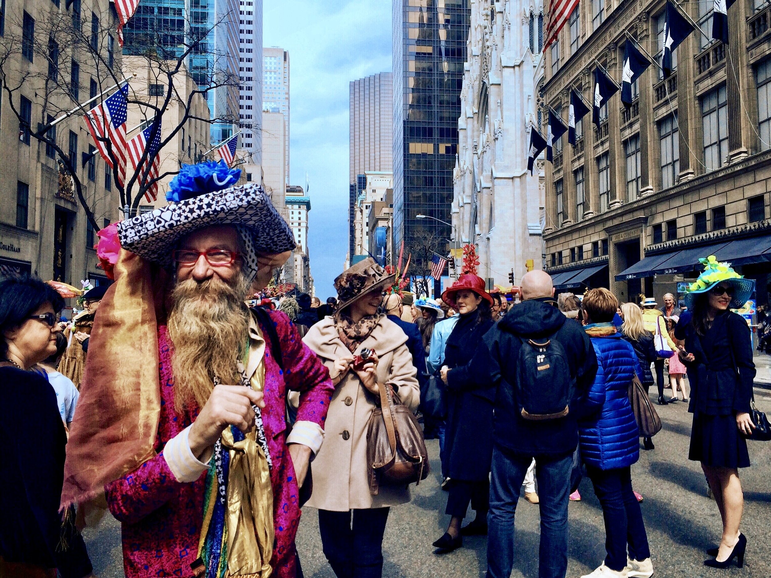 Easter Wizard on Fifth Avenue