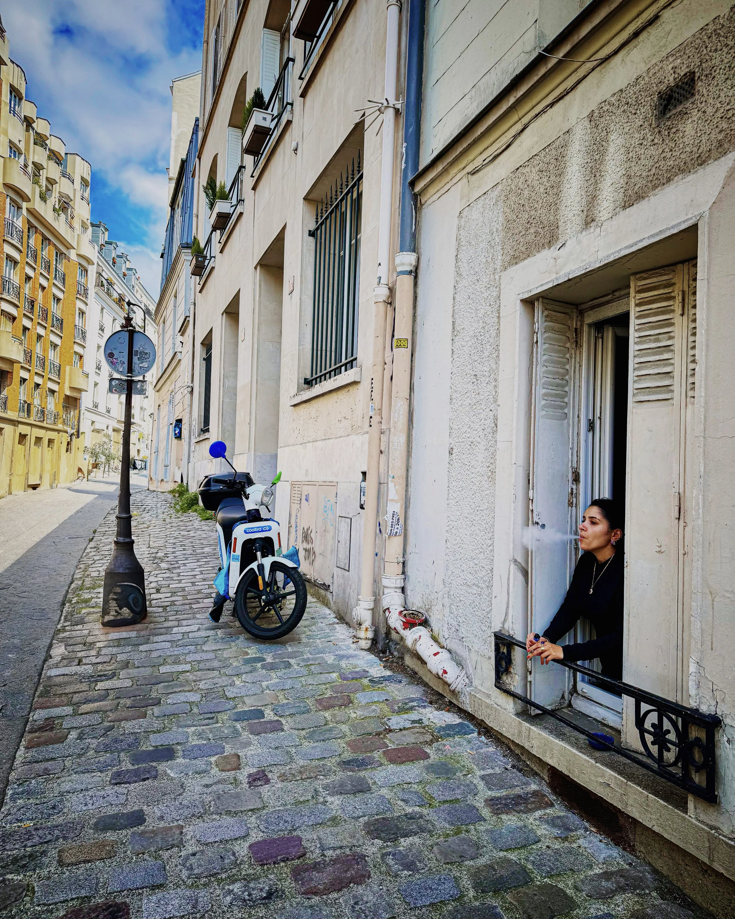Cigarette Break in Paris