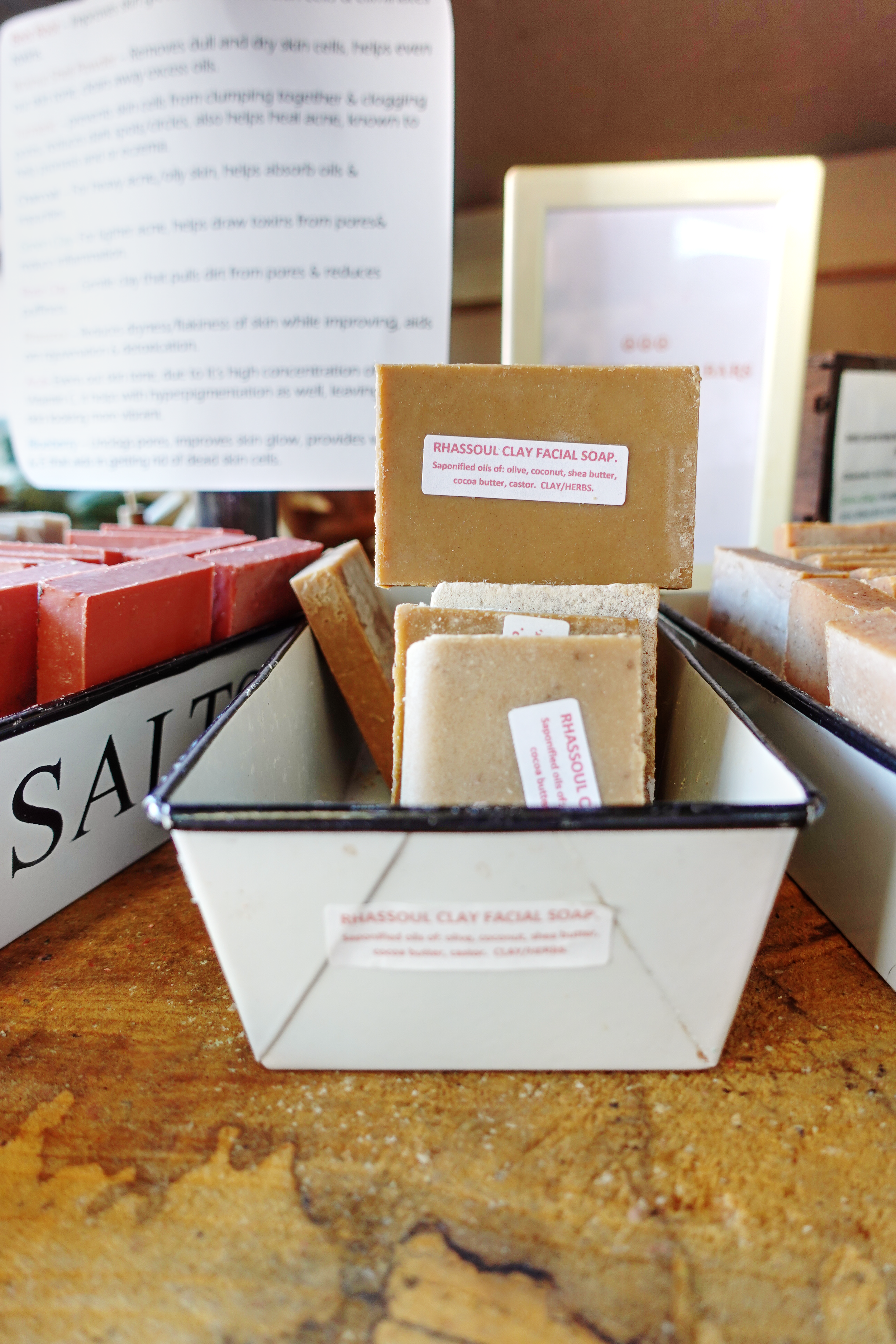 Rhassoul (Brown) Clay Face Soap