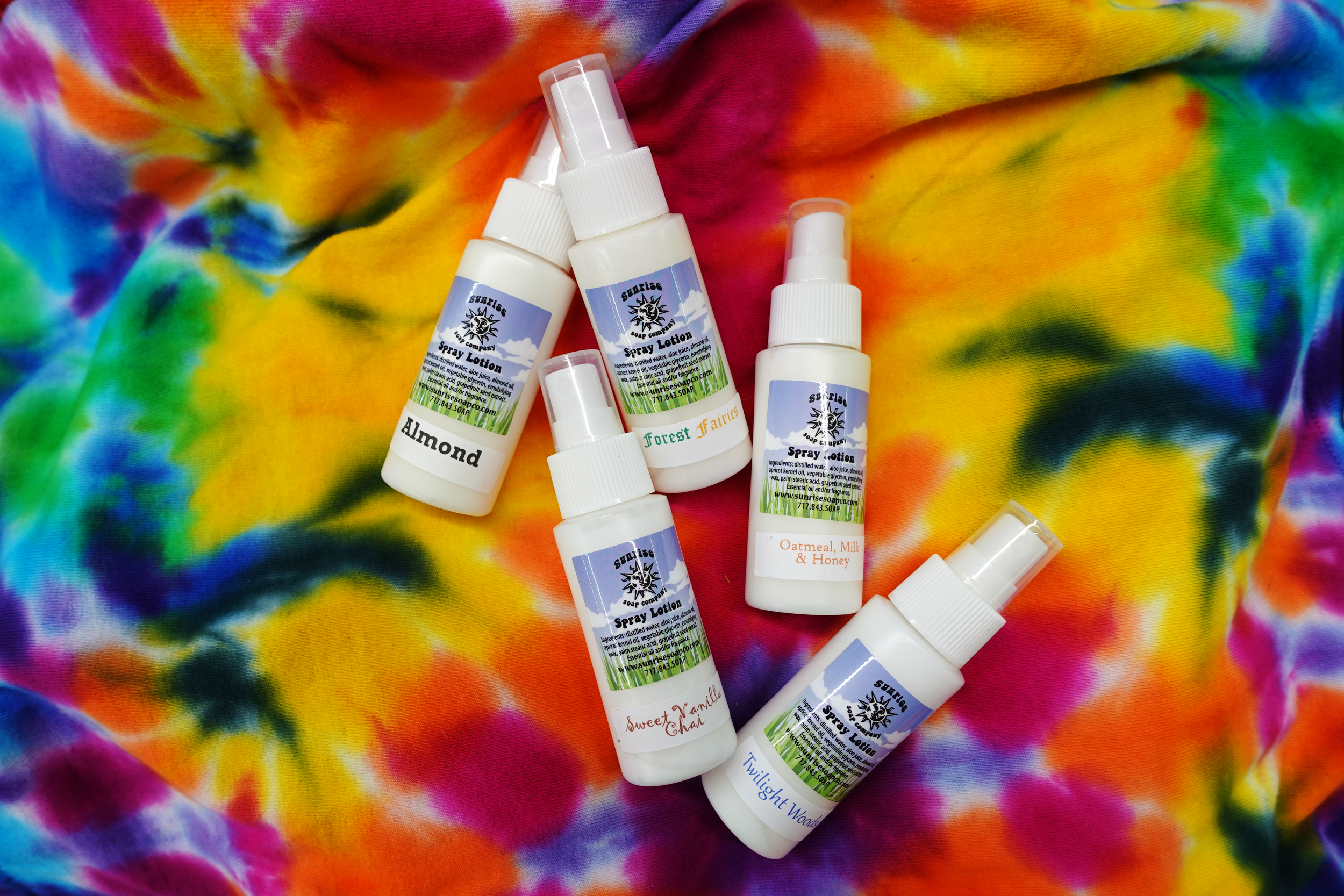 Spray-On Lotion: Fragrance Oil