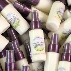 Spray-On Lotion: Essential Oil