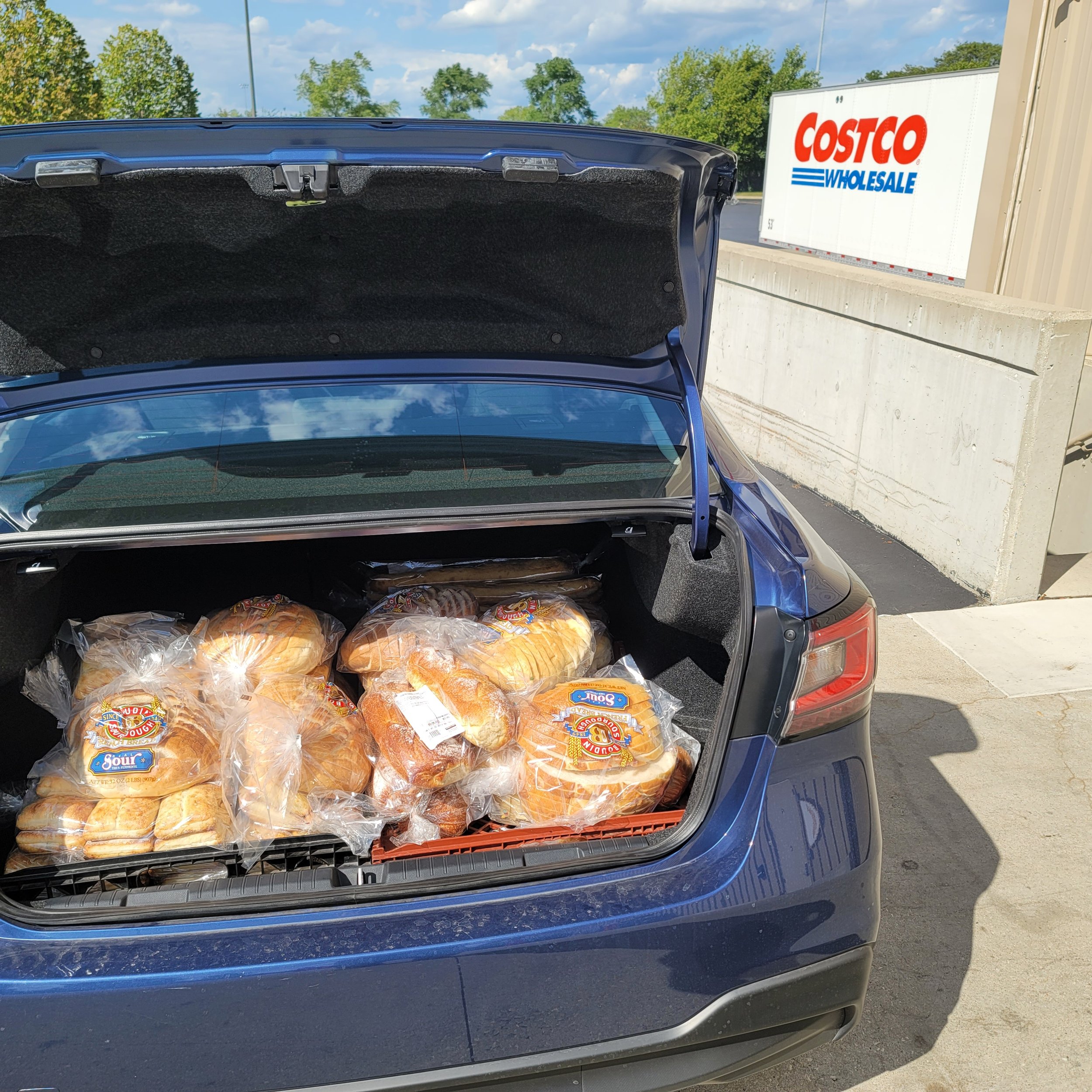 Thanks Costco for being a partner and allowing us to come do pick ups. 