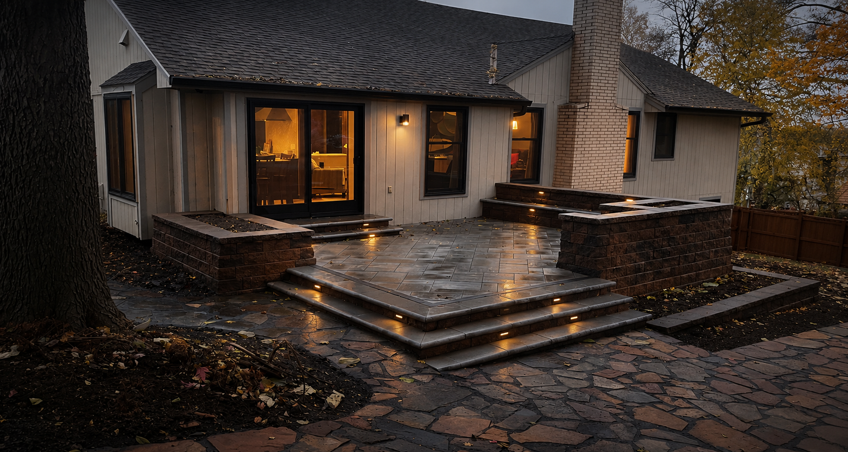 Backyard Deck Transformation