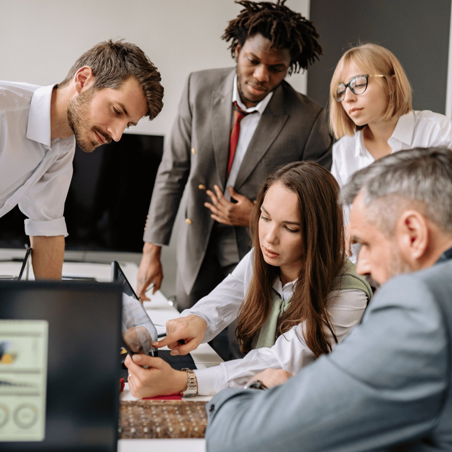 Diverse team working together, reflecting the SBH Hires people-first hiring approach