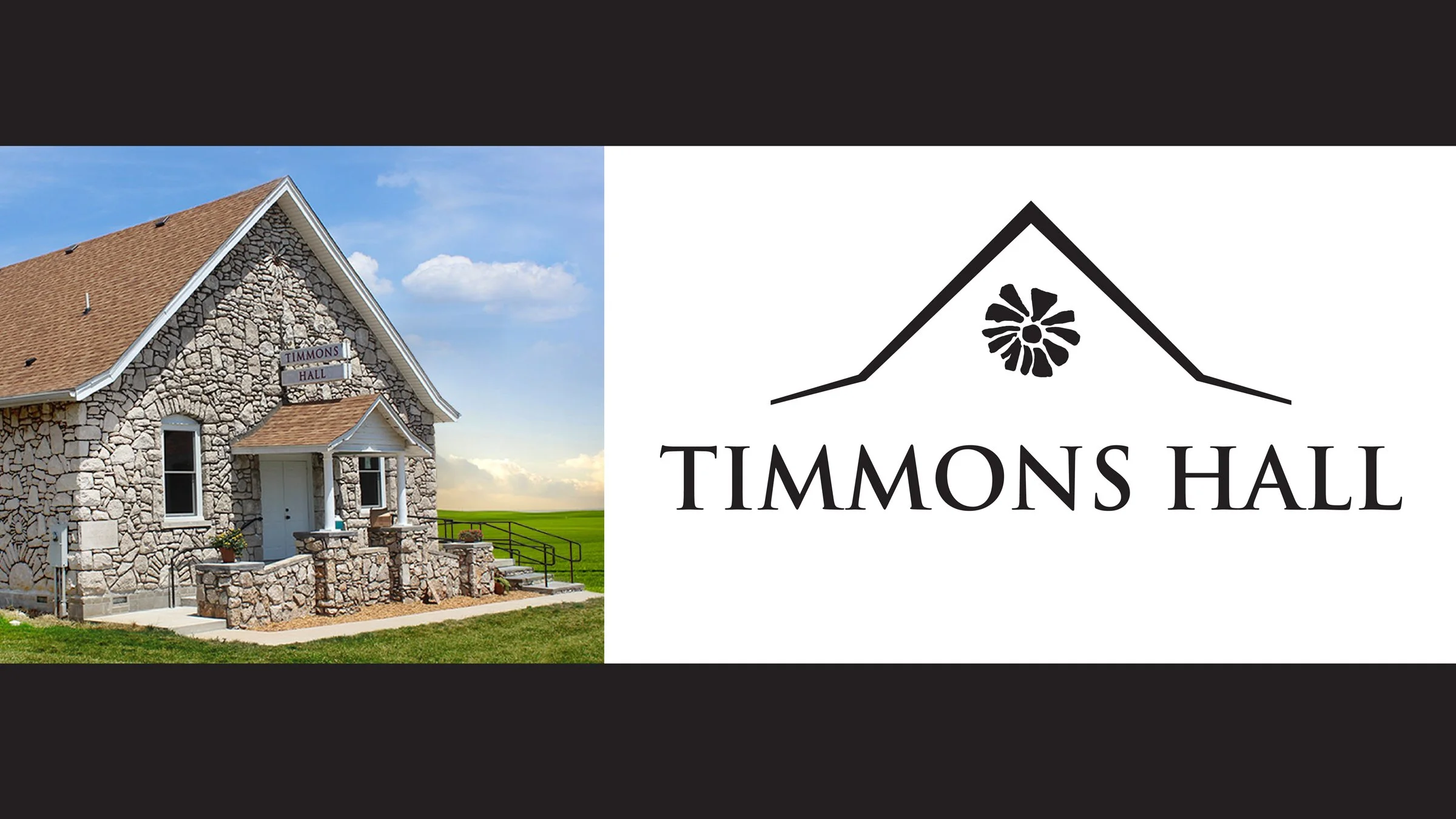 Timmons Hall, formerly known as Timmons Temple, officially opened to the public in 2019 following relocation to the park in 2015 and four years of restoration work managed by Friends of Timmons Temple. It deserved a logo that was elegant and timeless