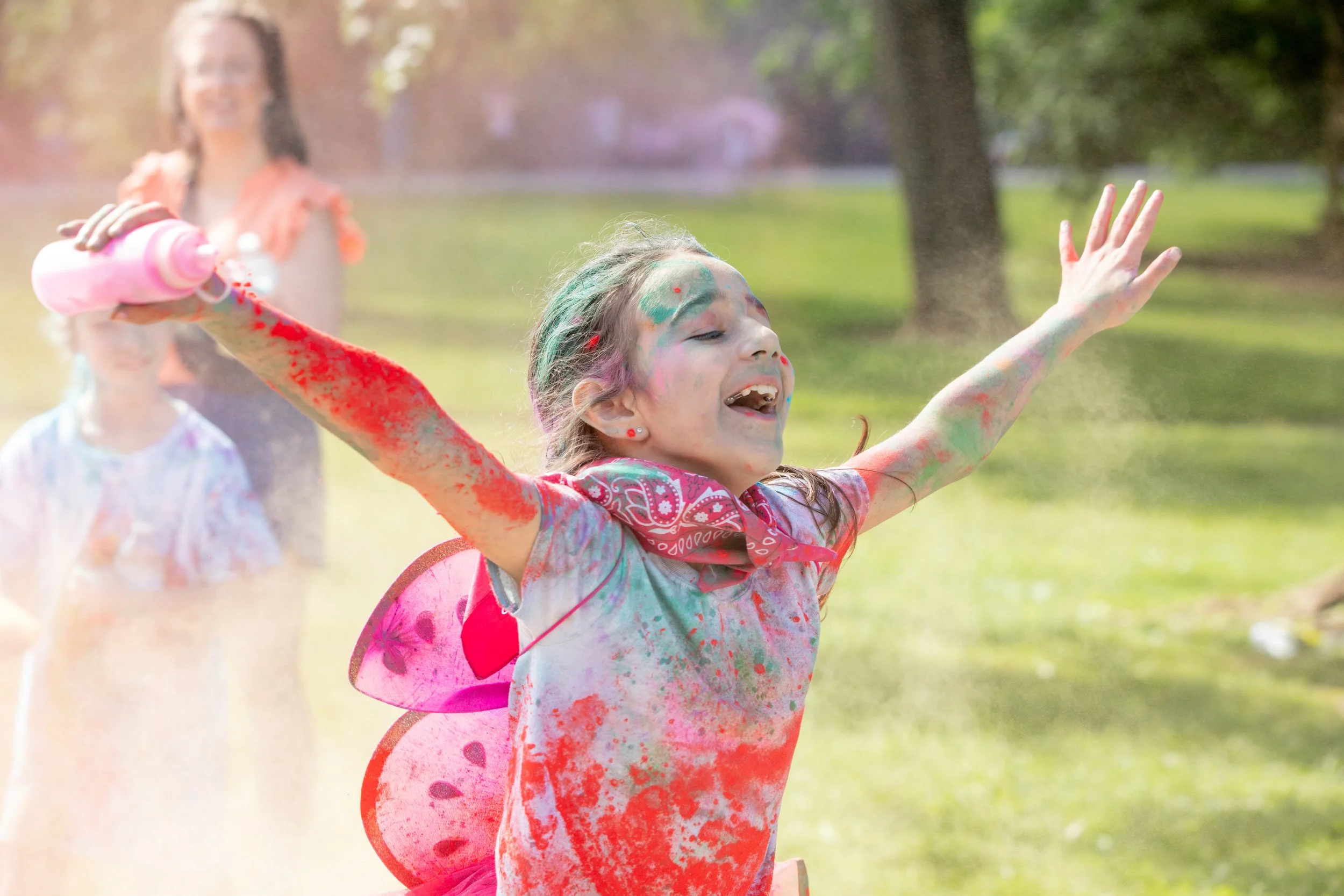 Color Run on the last day of school