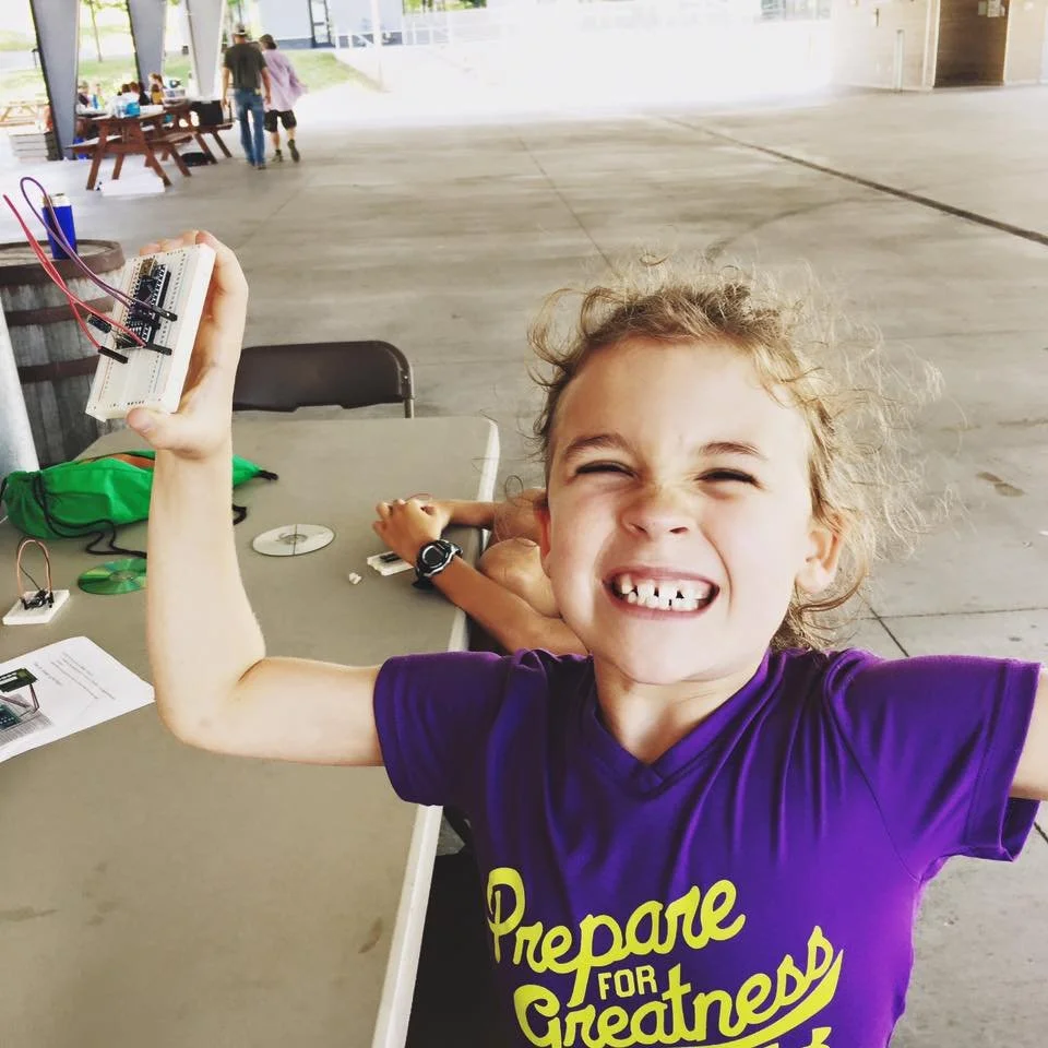 Campers made robots in our Engineering Camps