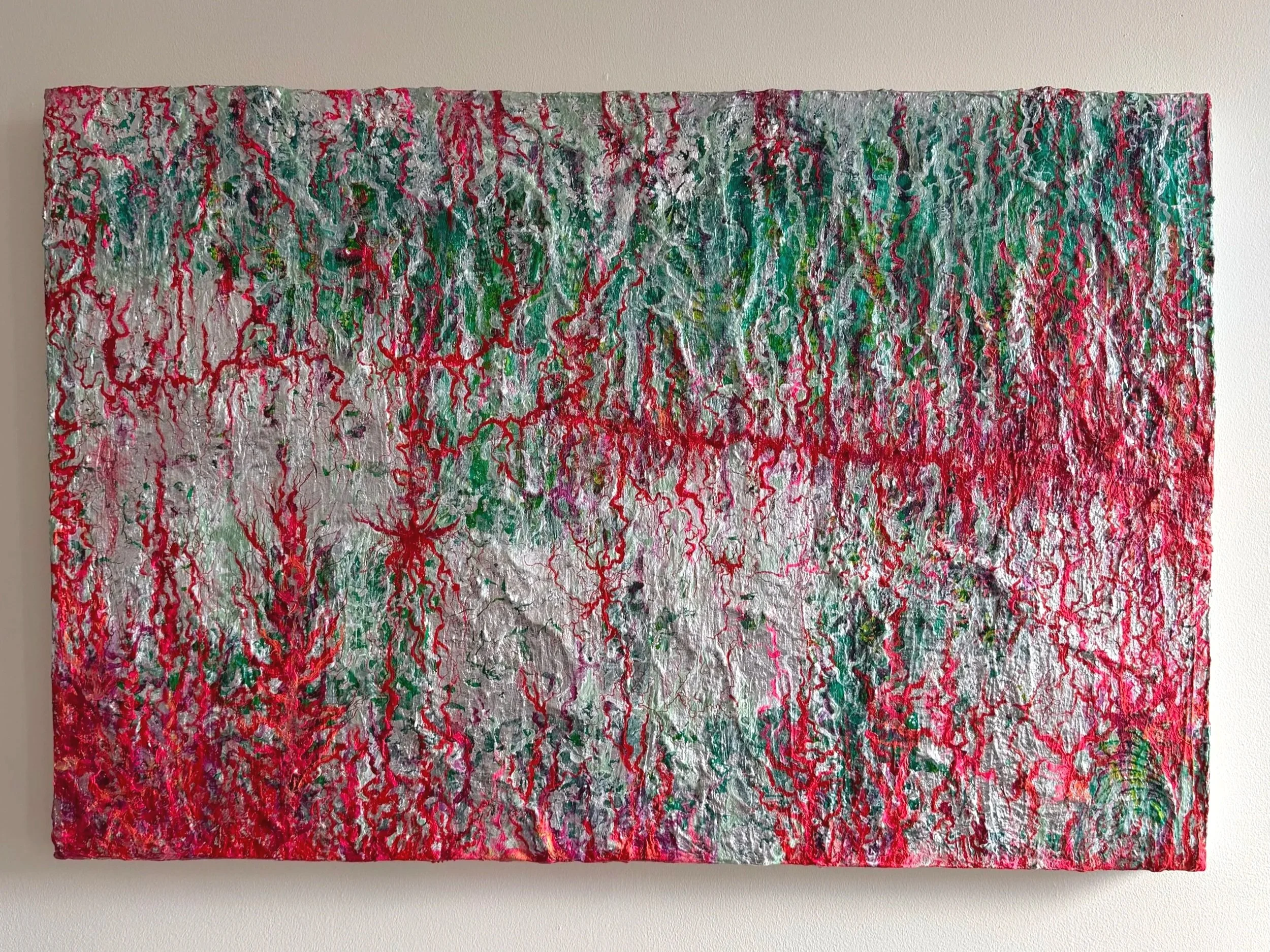 Mowing the Lawn, 24x36