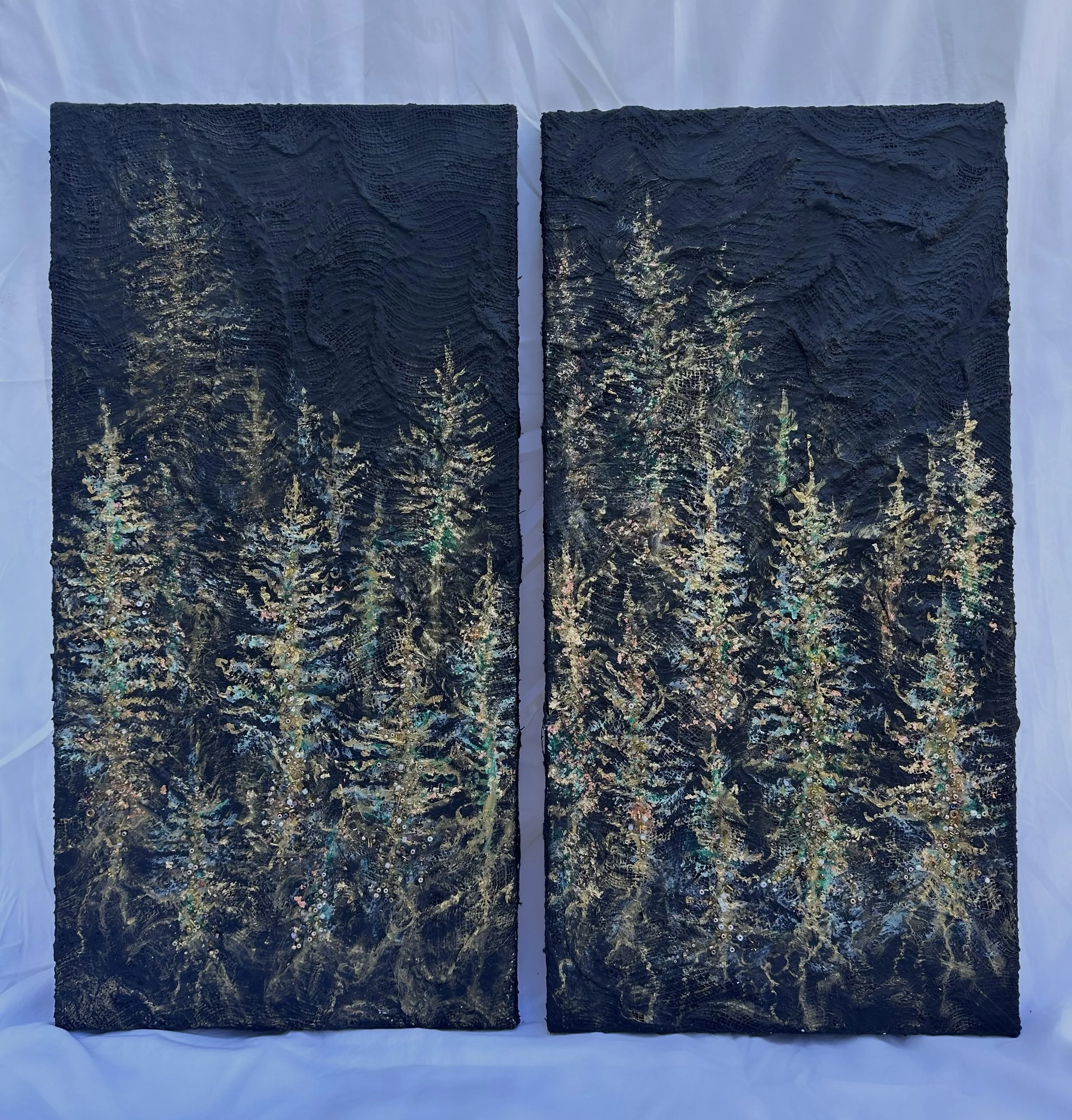 Wyoming pines, 12x24