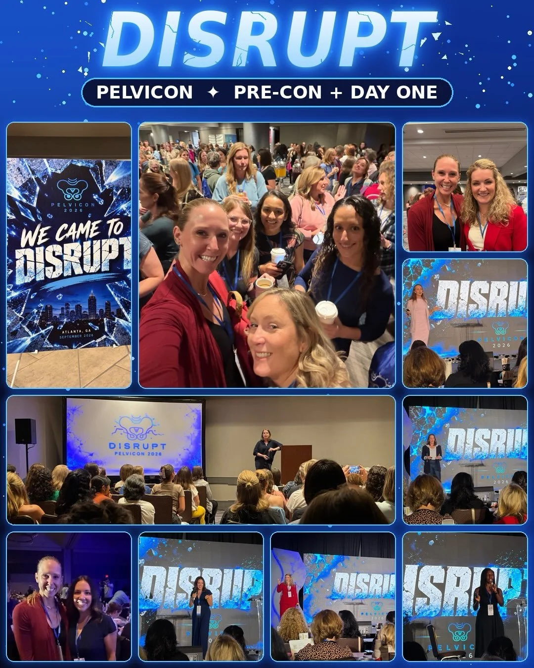 Consider me floored. 💙

Three days of cutting-edge pelvic health research, incredible speakers, and a room full of clinicians who clearly love what they do at @pelvicon_official . I feel lucky to have been in that room, and I&rsquo;m heading home wi