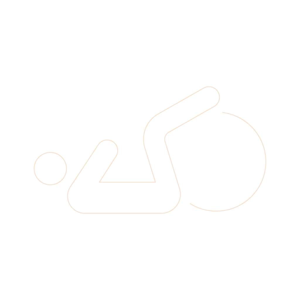 Outline drawing of a person's back with six circular massage or acupuncture points marked.