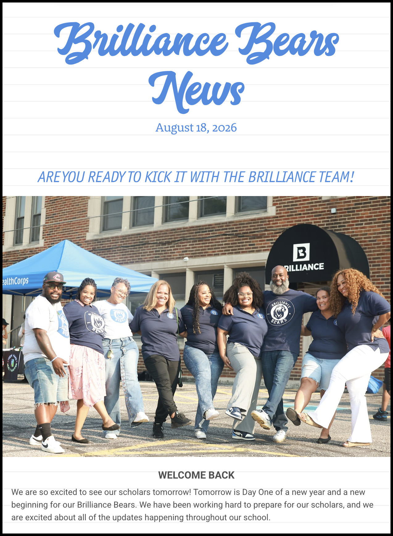 Newsletter - August 19, 2026
