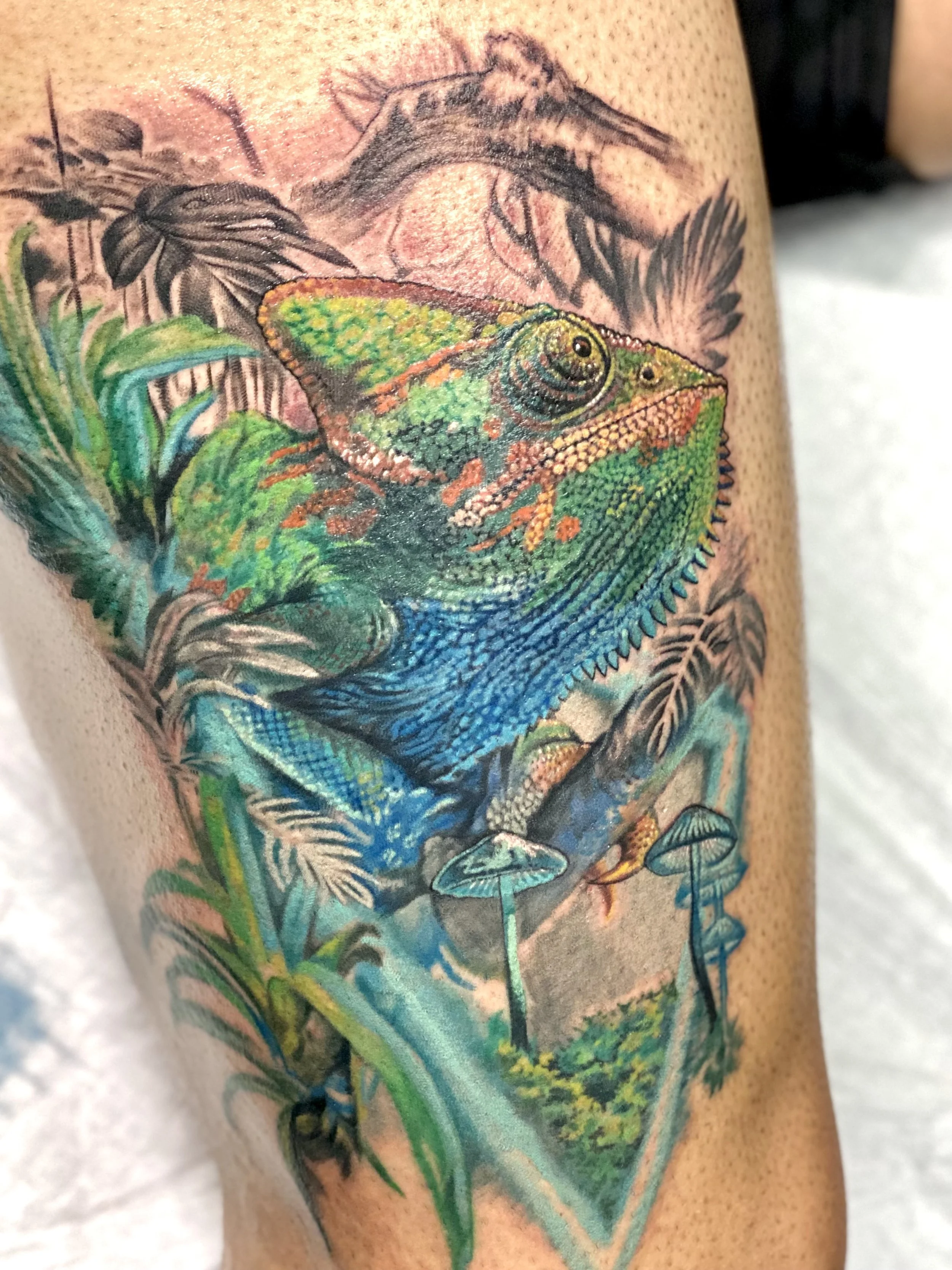 chameleon tattoo tattoo shop Trinidad