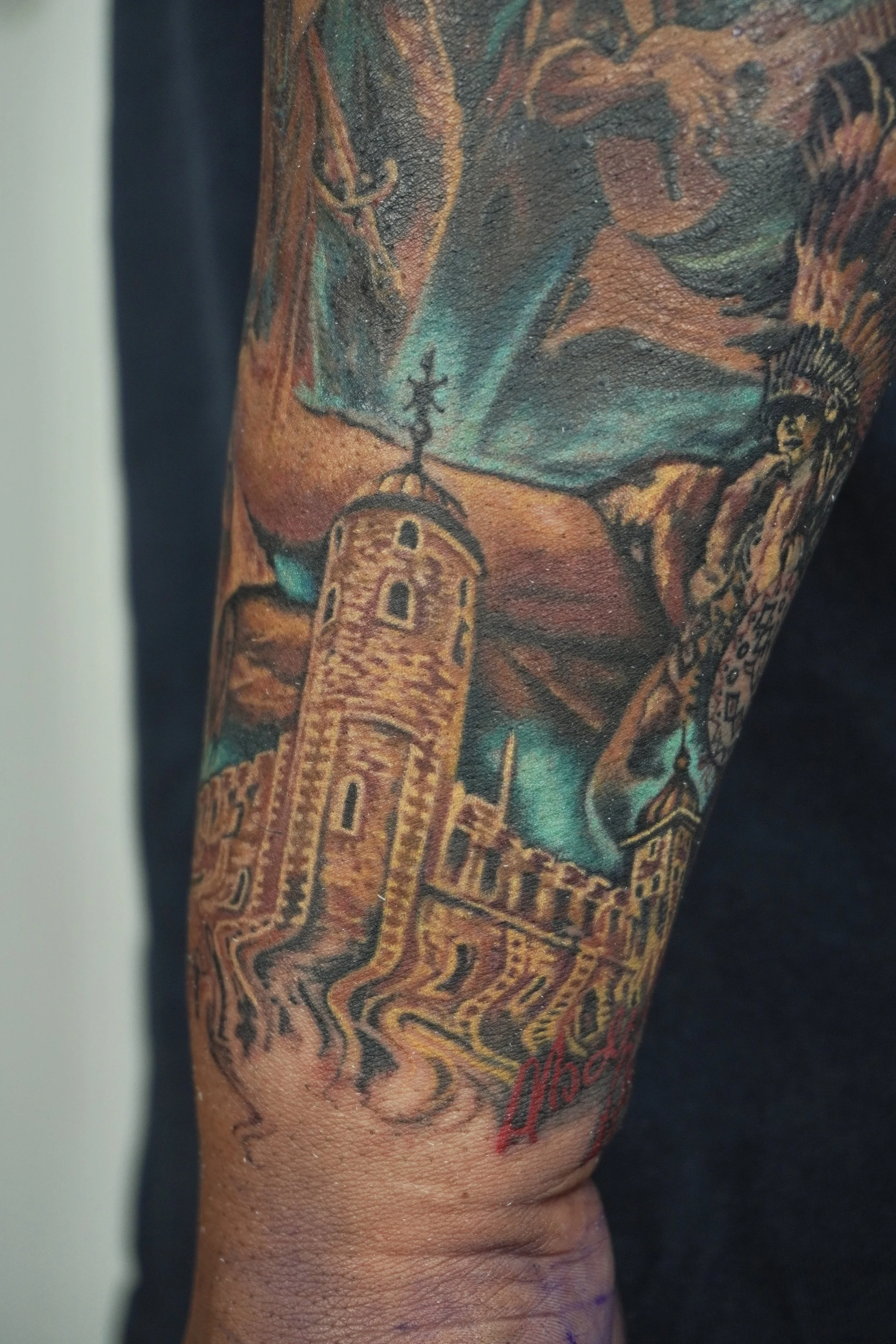 hall of justice tattoo hall of justice london tattoo lady justice tattoo portrait tattoo music tattoo guitar tattoo trinidad