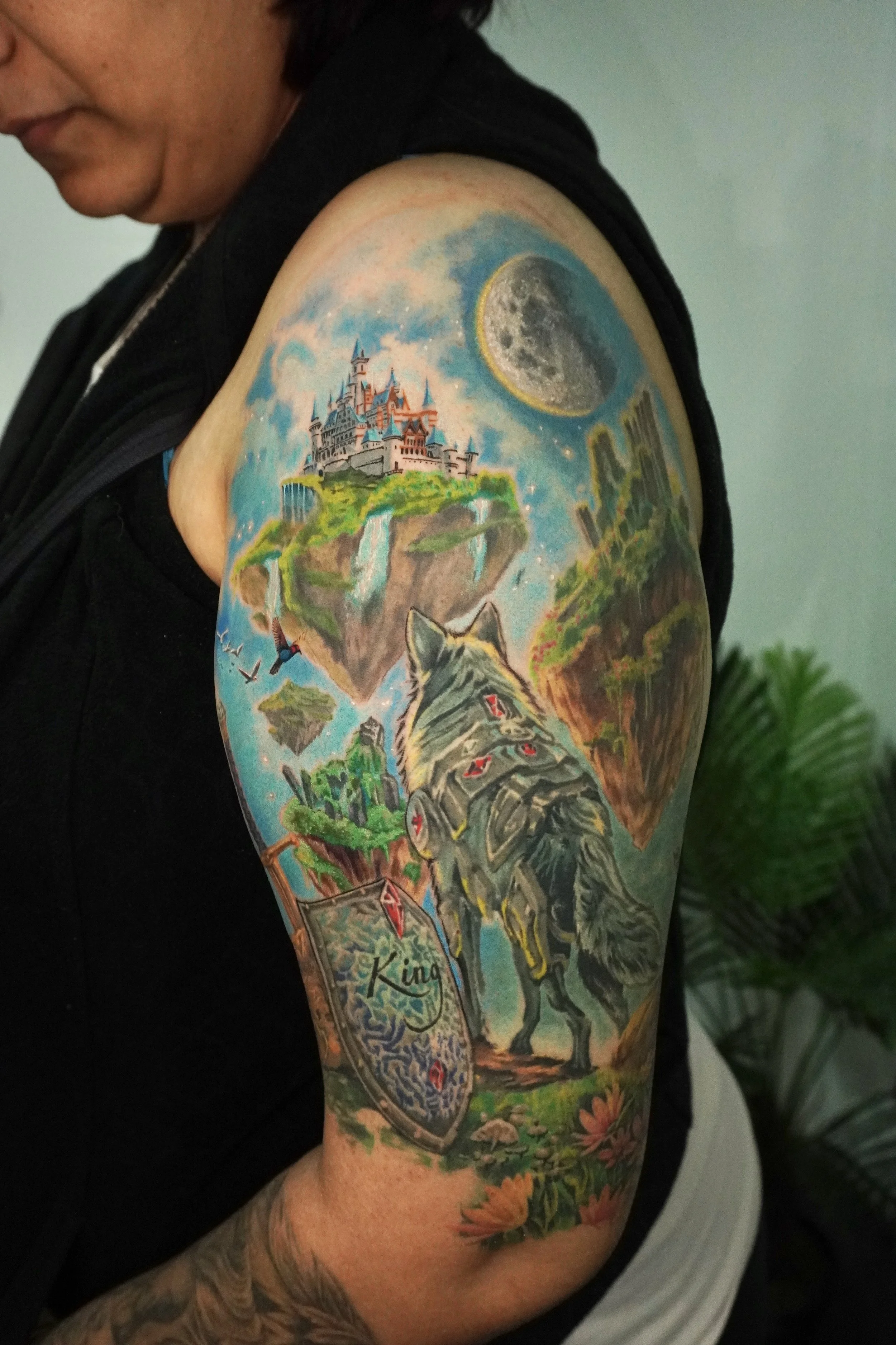 Wolf tattoo Trinidad