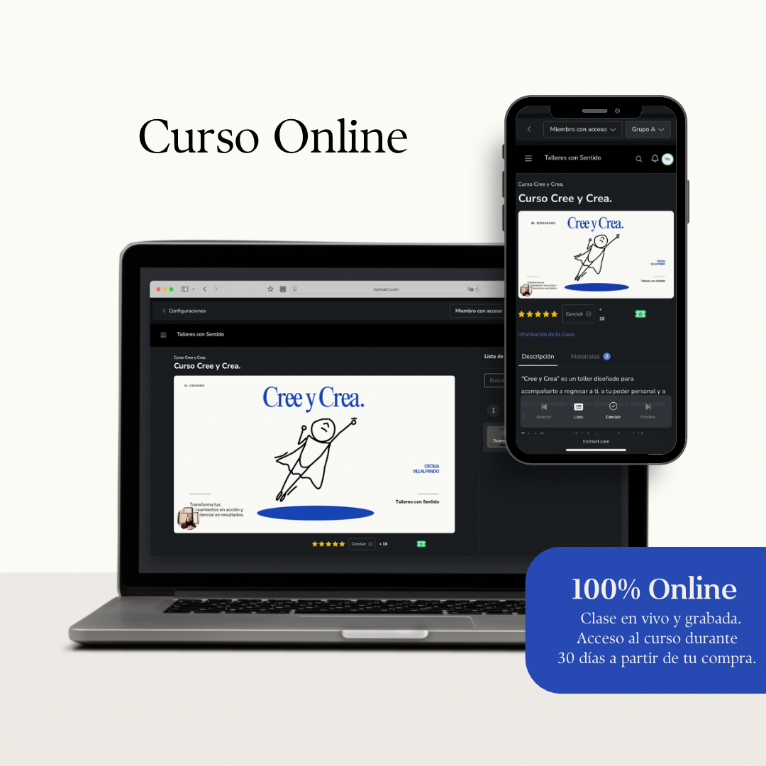 Curso Online Cree y Crea