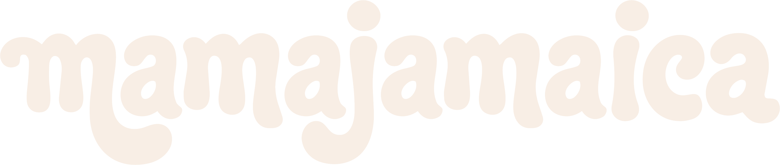 Der Schriftzug 'mamajamaica' in großer, verspielter Schrift auf dunklem Hintergrund.